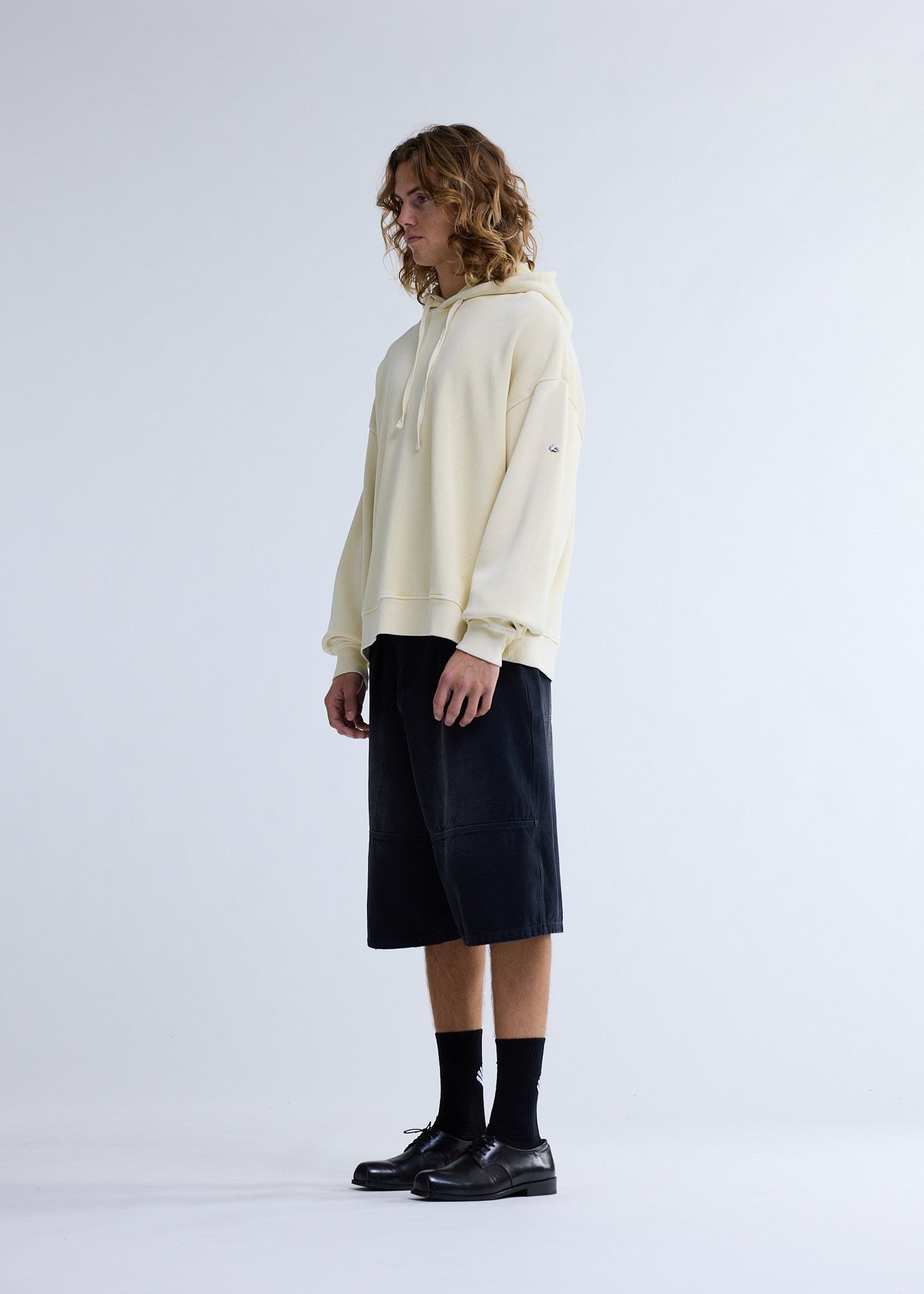 PLATE HOODIE BUTTER YELLOW | Butter yellow