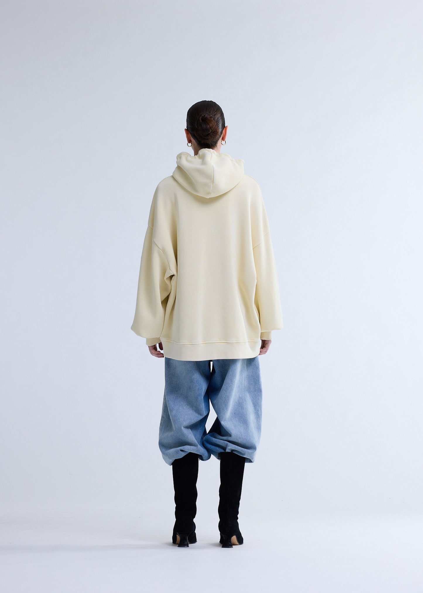 PLATE HOODIE BUTTER YELLOW | Butter yellow