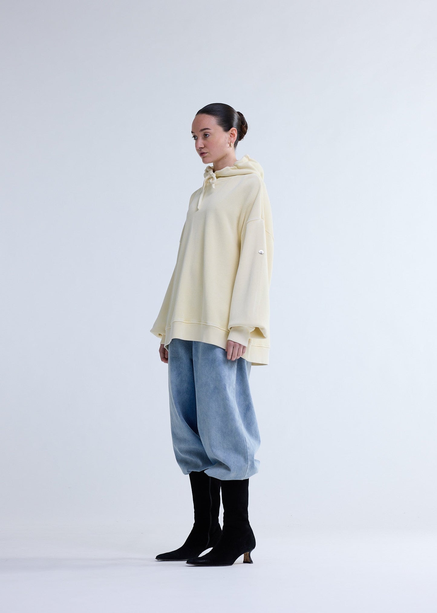 PLATE HOODIE BUTTER YELLOW | Butter yellow