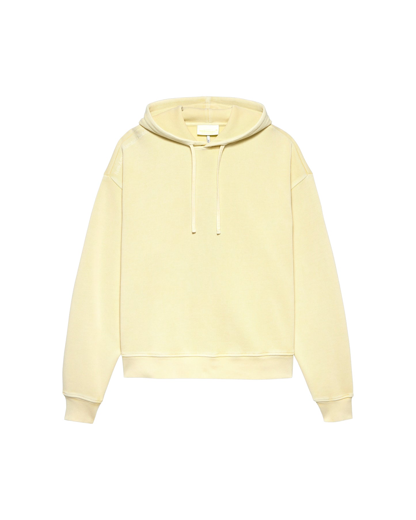 PLATE HOODIE BUTTER YELLOW | Butter yellow