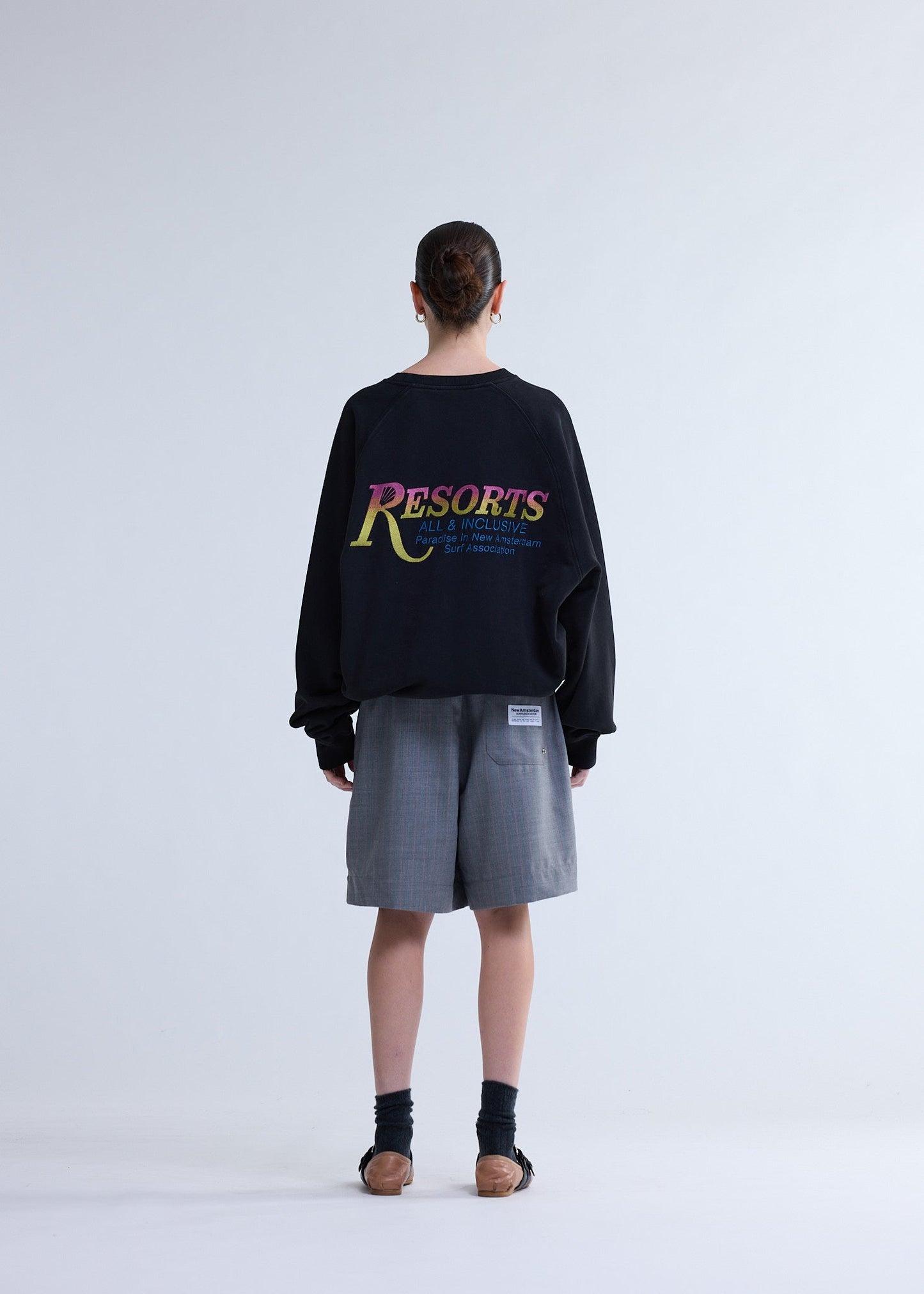 RESORTS CREWNECK BLACK | Black