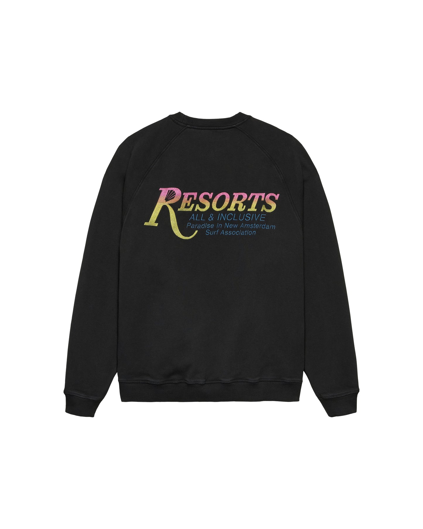RESORTS CREWNECK BLACK | Black