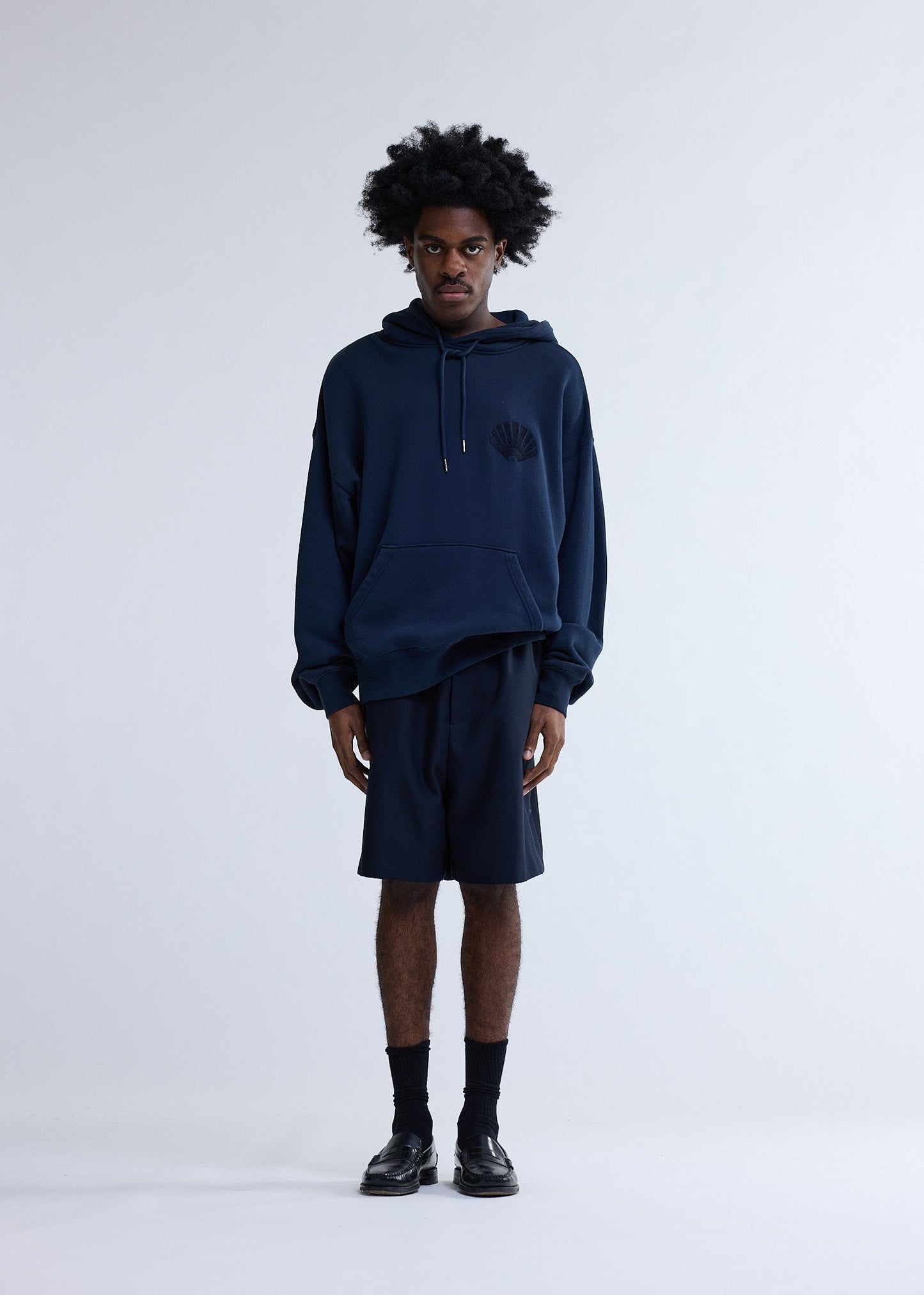 CHOP HOODIE NAVY | Navy