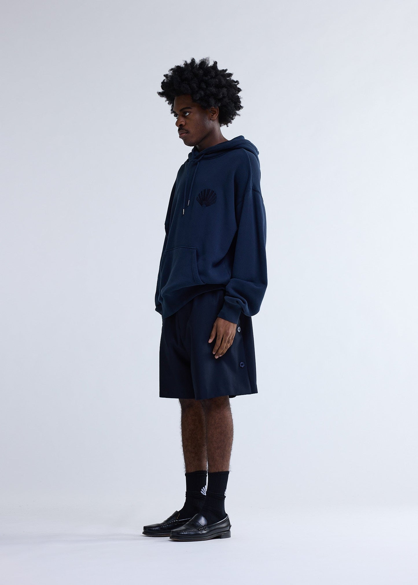 CHOP HOODIE NAVY | Navy