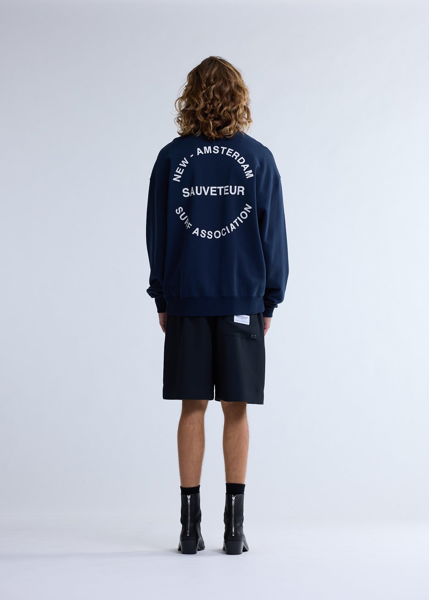 SURF RESCUE CREWNECK NAVY | Navy
