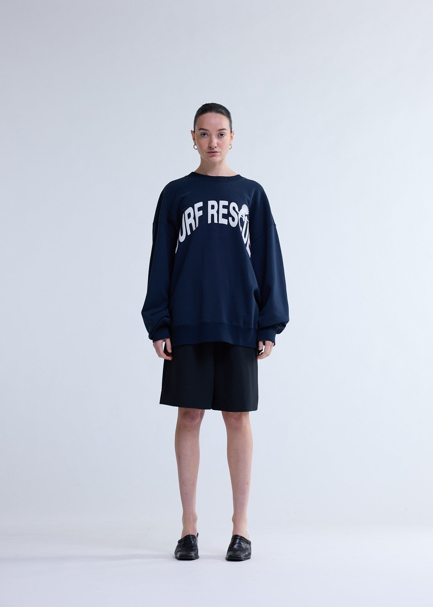 SURF RESCUE CREWNECK NAVY | Navy