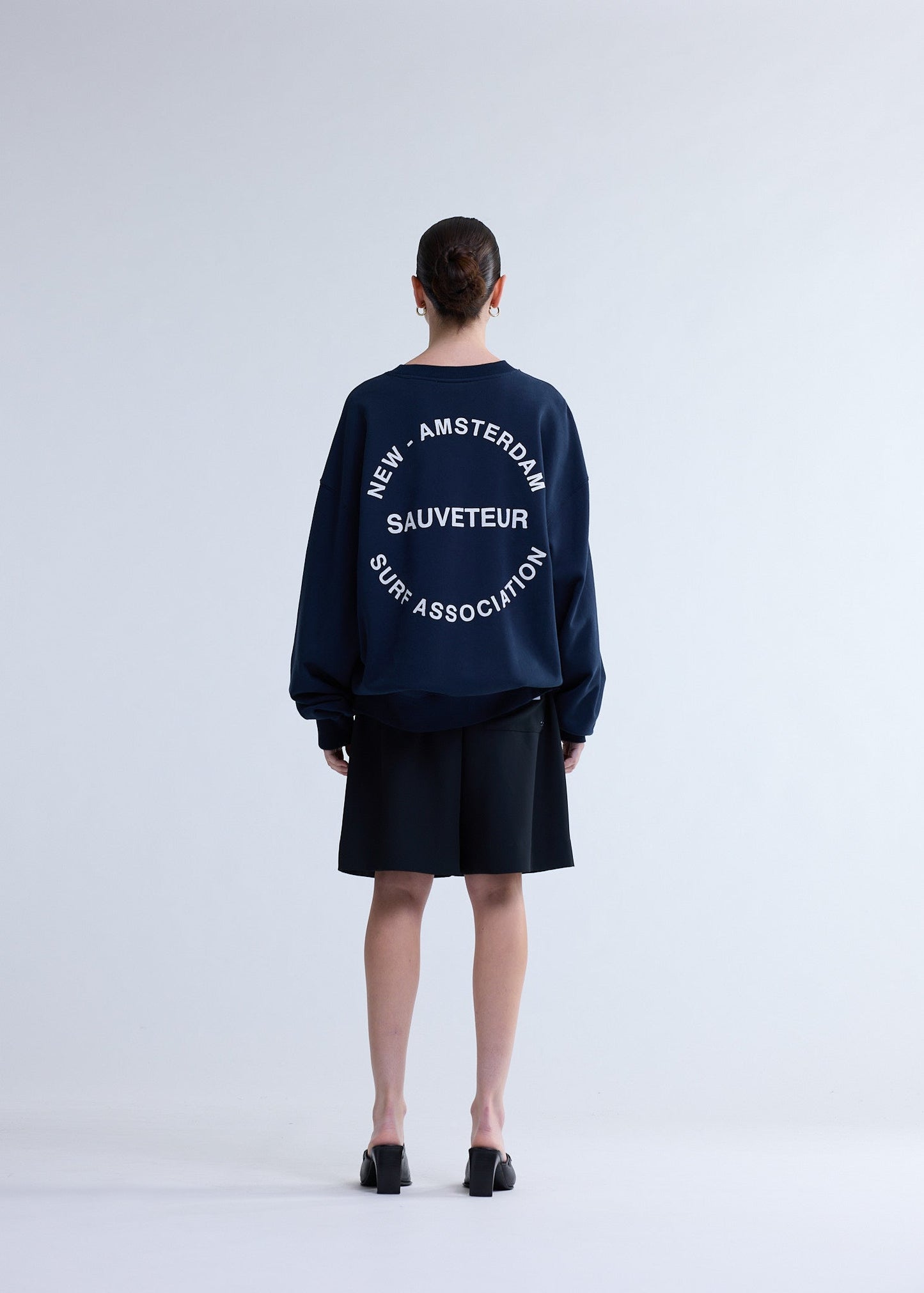 SURF RESCUE CREWNECK NAVY | Navy