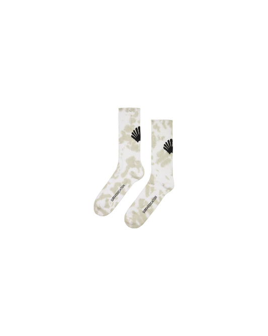 TIE-DYE SOCKS SINGLE SAND | Sand