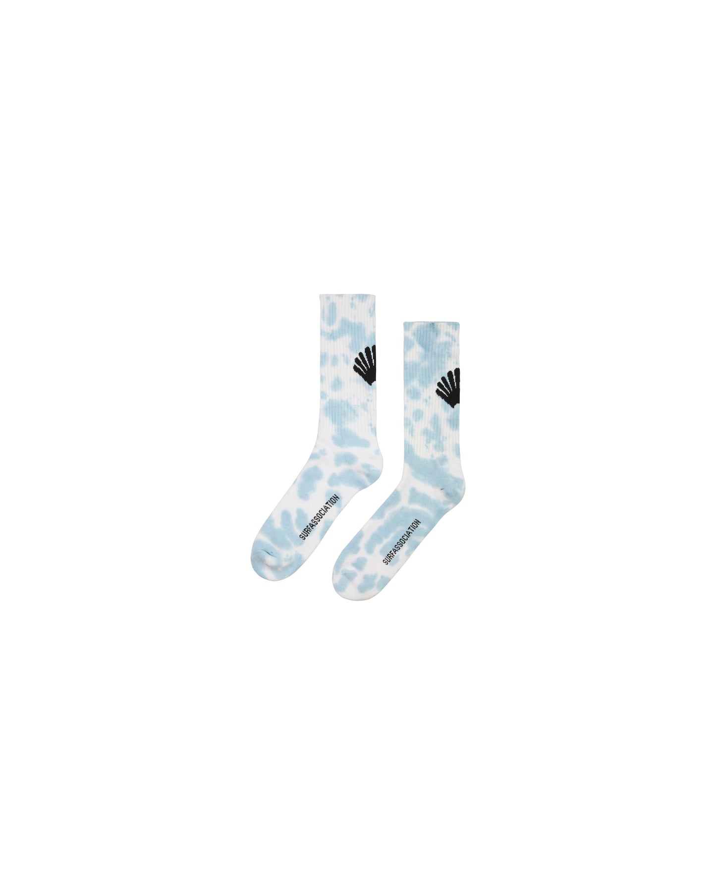 TIE-DYE SOCKS | Light blue
