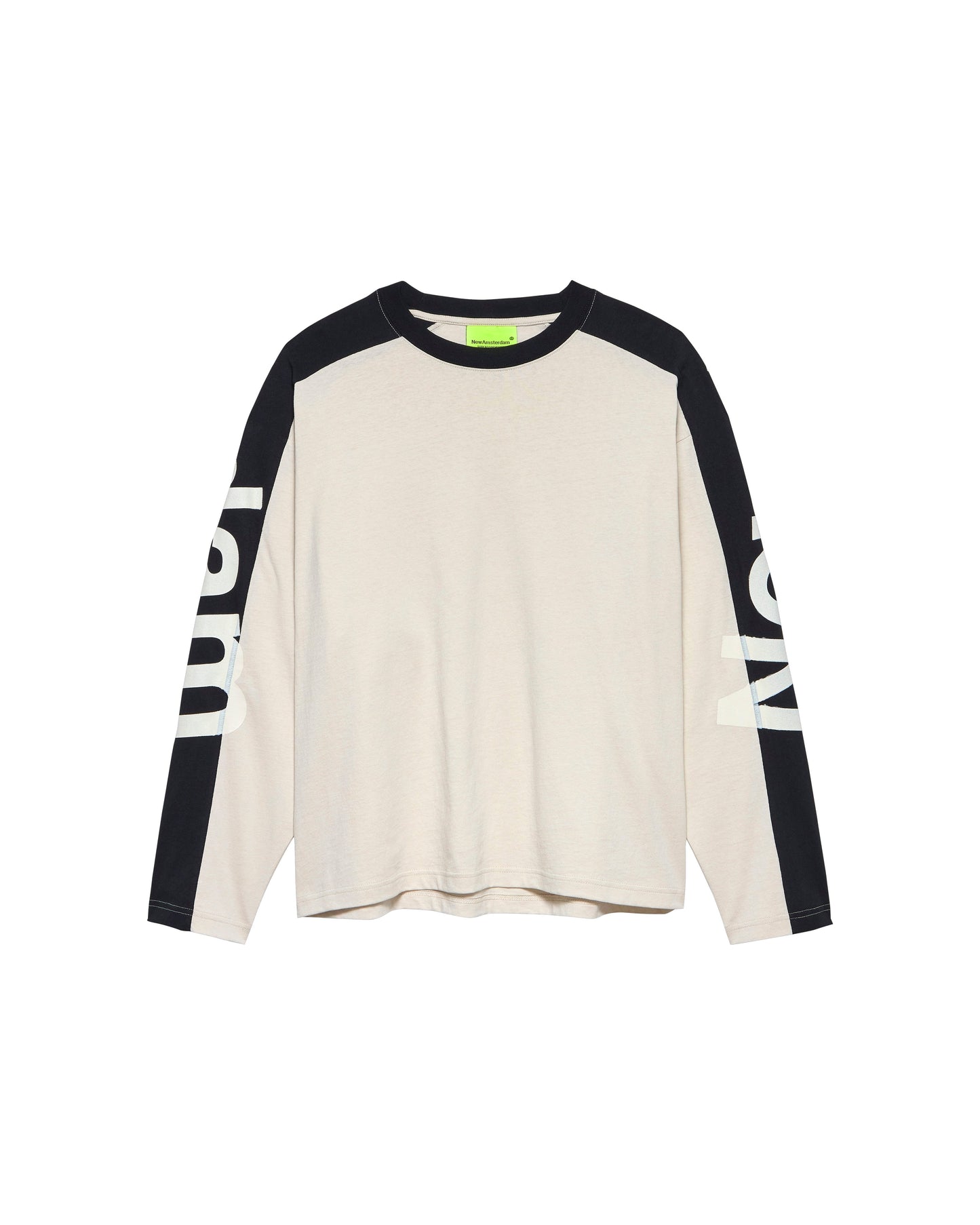 NAME LONGSLEEVE WARM SAND/BLACK | Sand