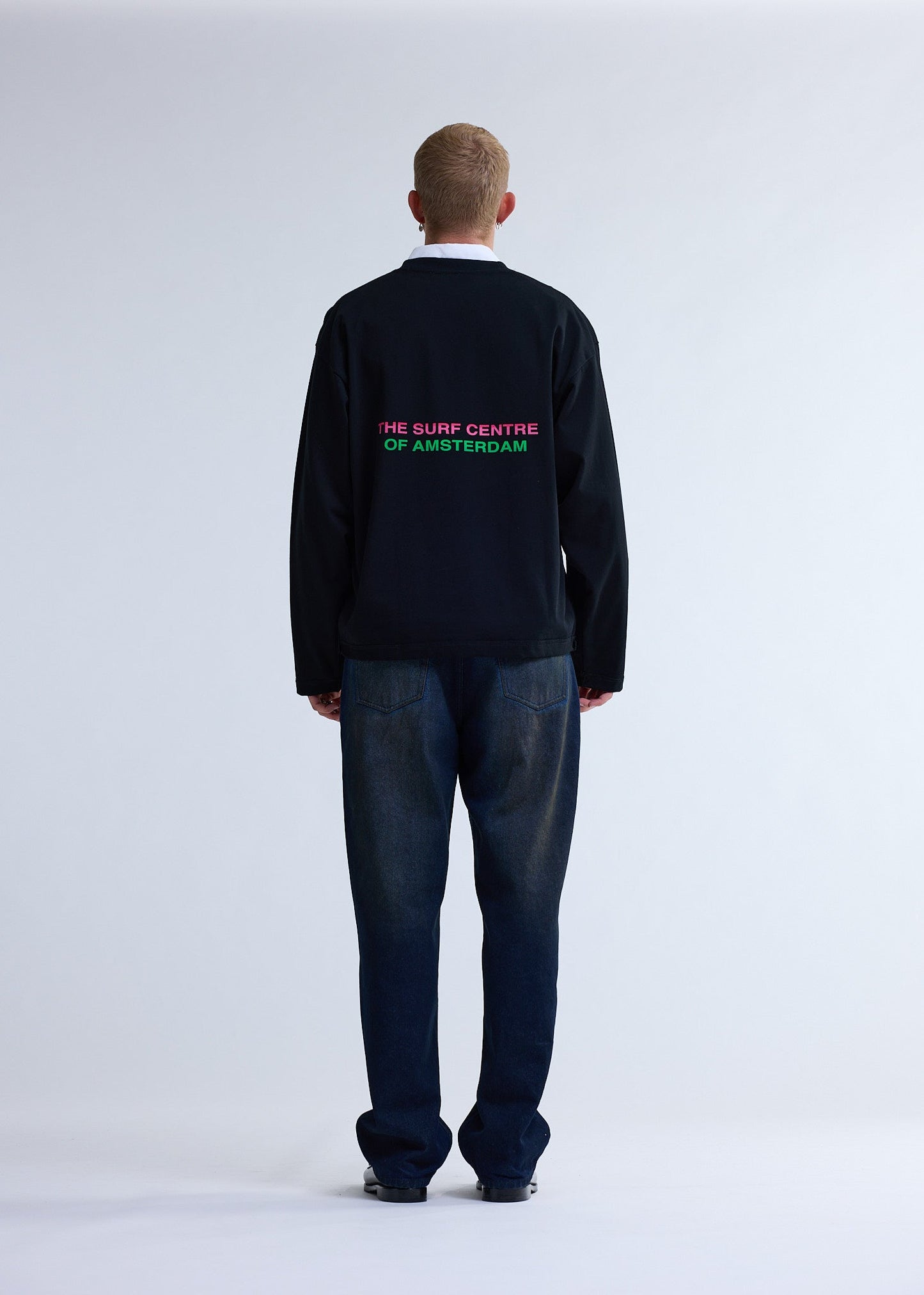 SURF CENTRE LONGSLEEVE BLACK | Black