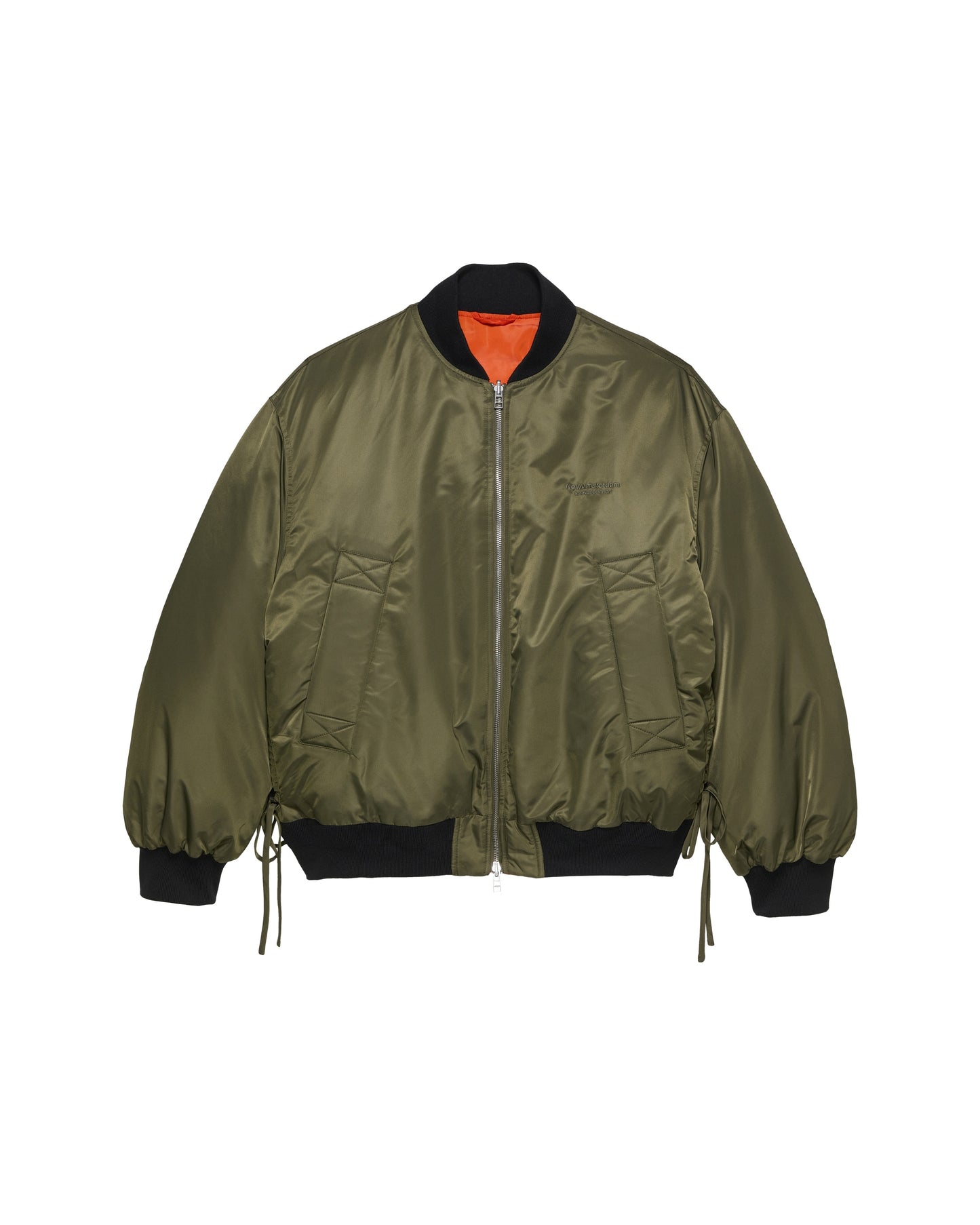REVERSIBLE BOMBER JACKET | Army Green