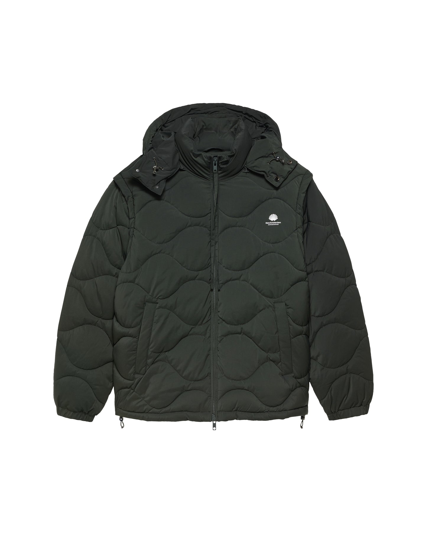 DETACHABLE JACKET | Olive