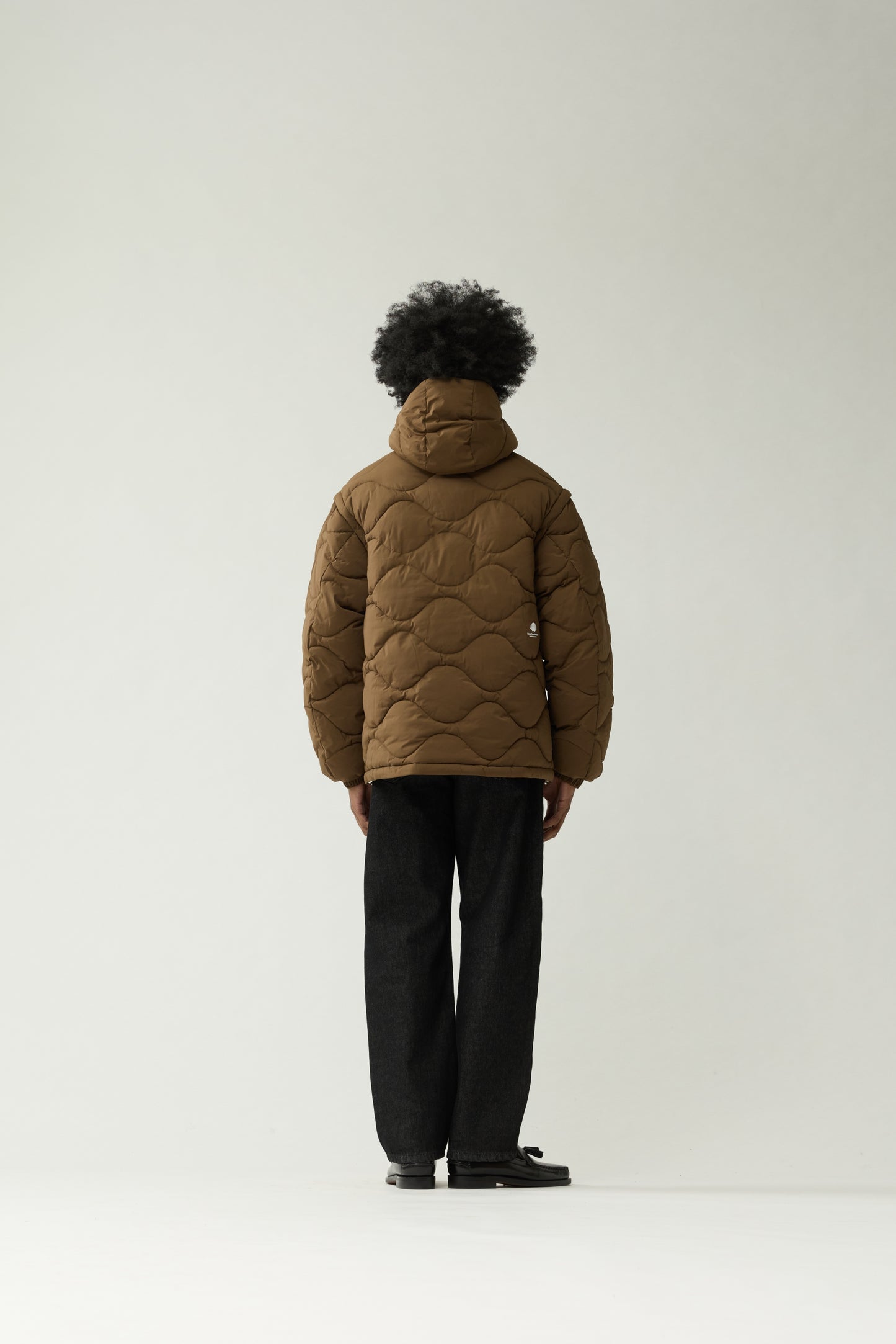 DETACHABLE JACKET | Brown
