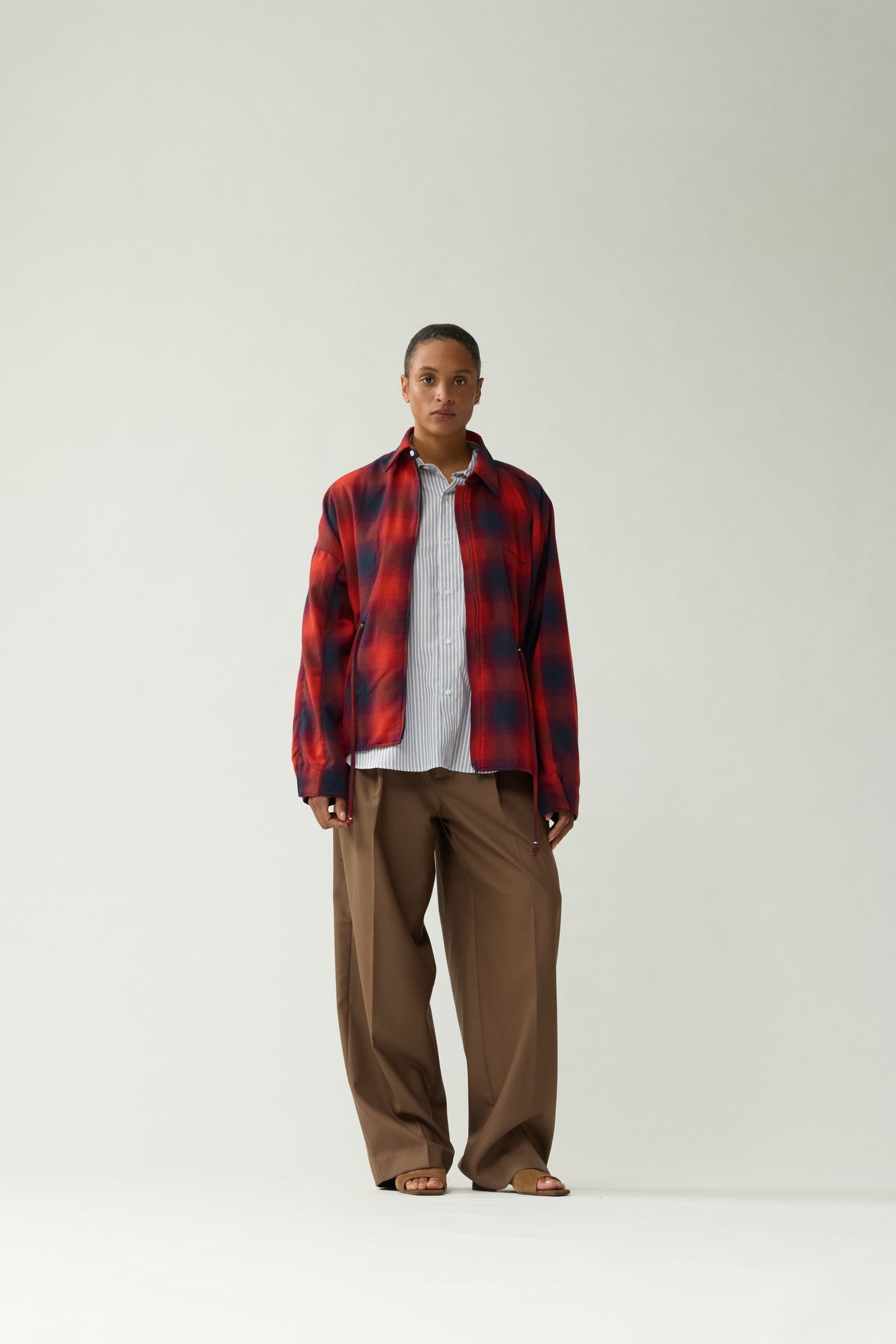 FLANEL OVERSHIRT | Red