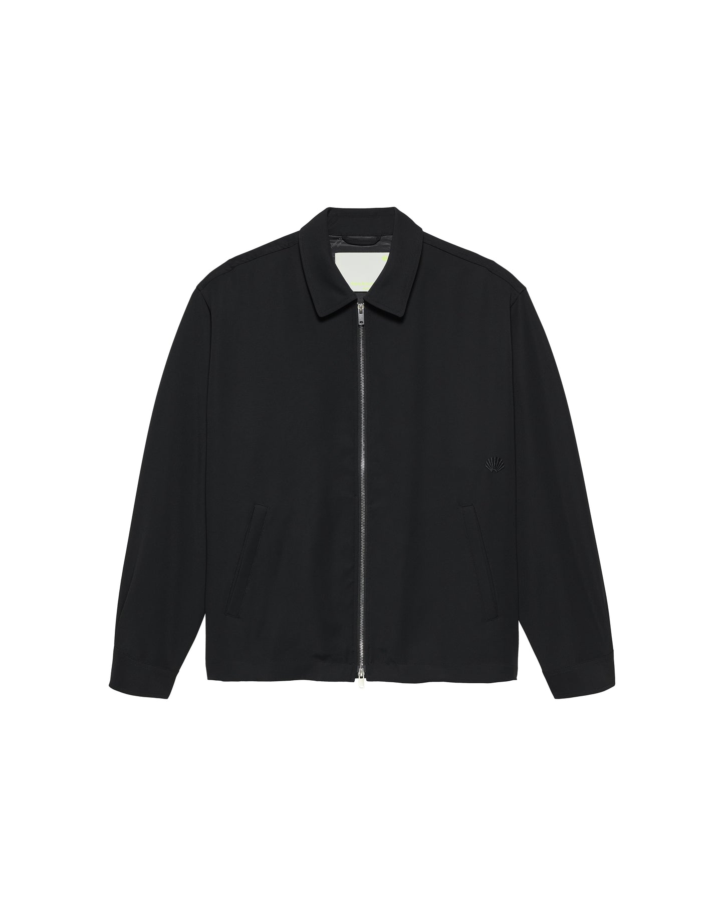 ZIP UP SHIRT | Black