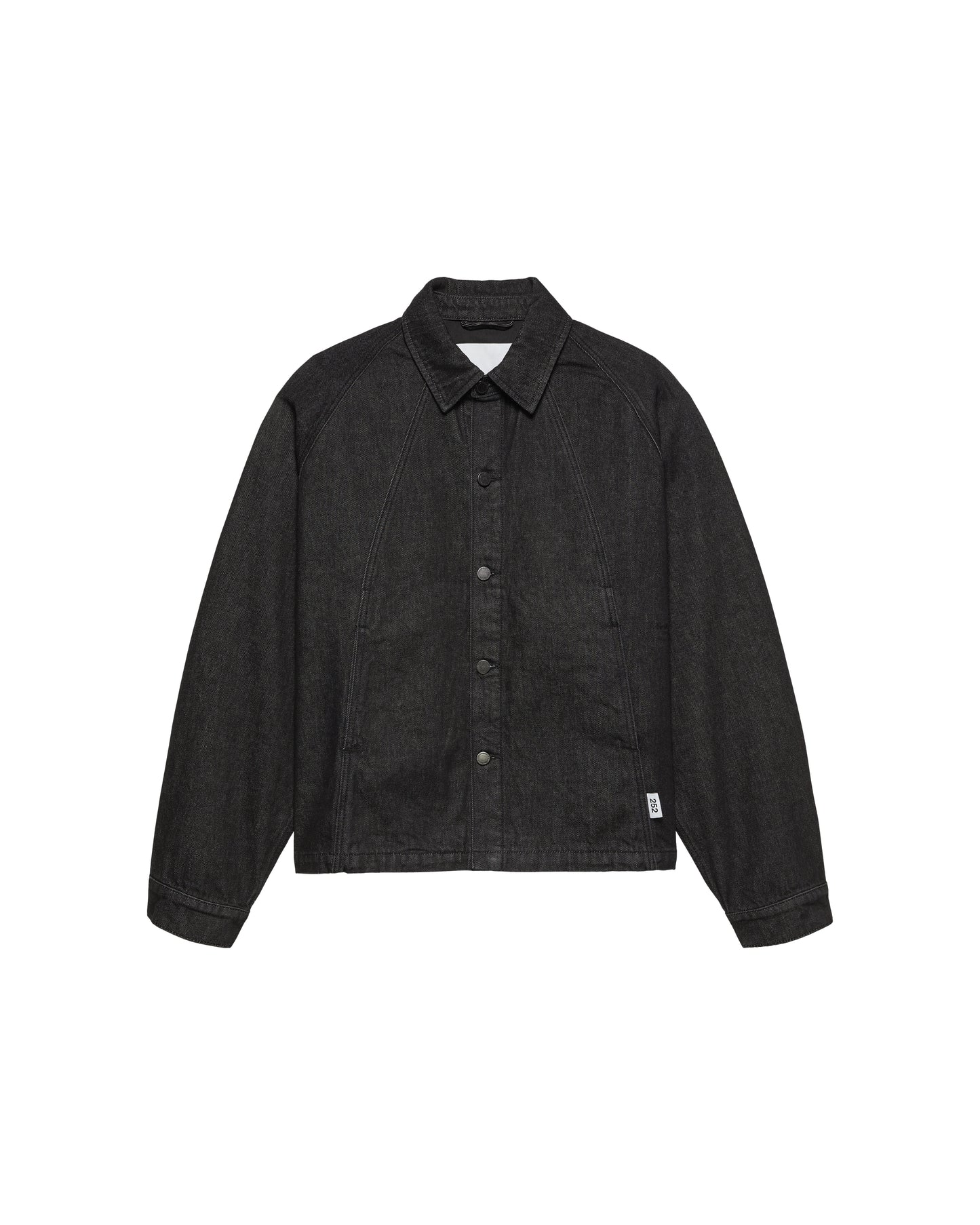 DENIM OVERSHIRT | Black