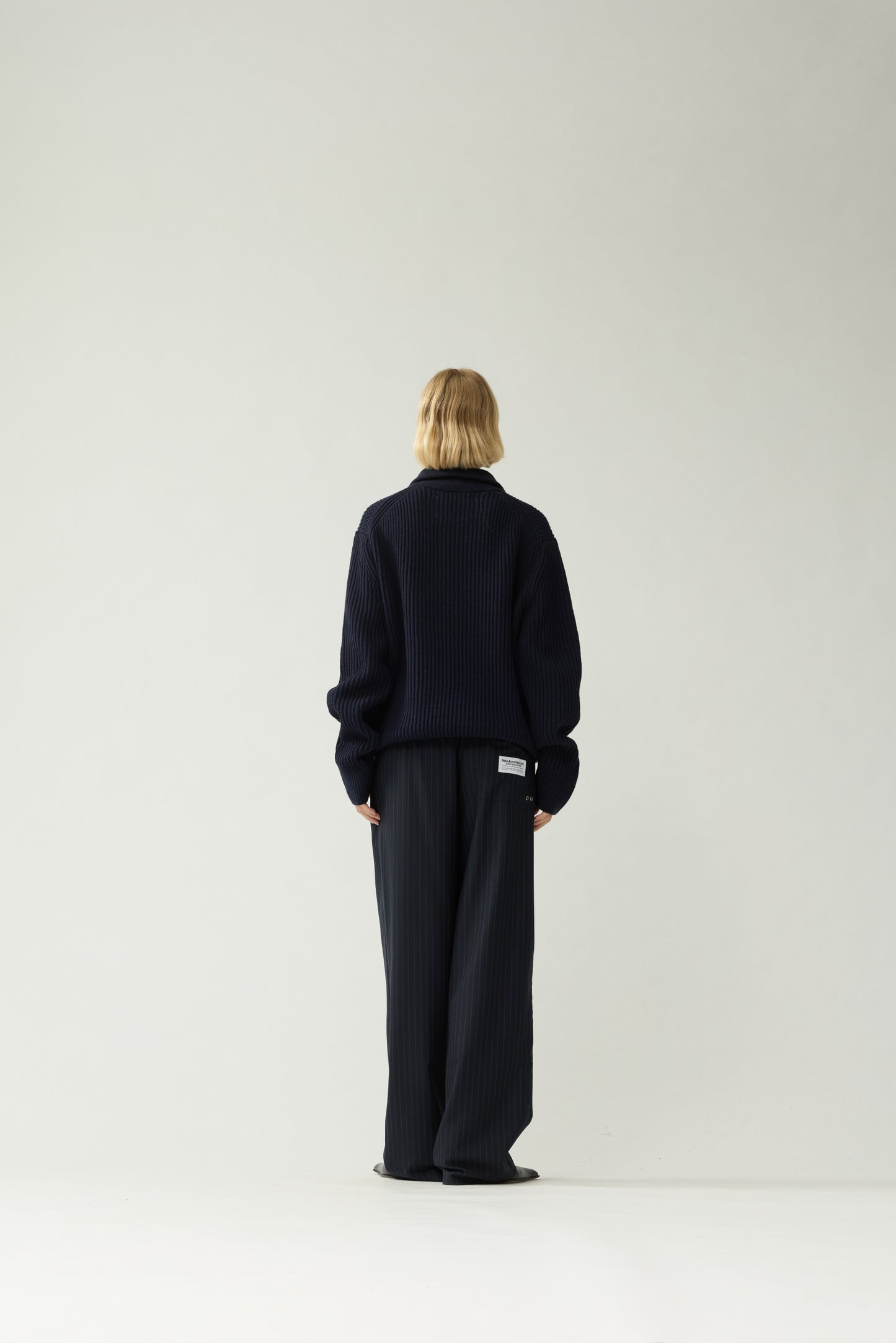 KNITTED HALF ZIP | Night