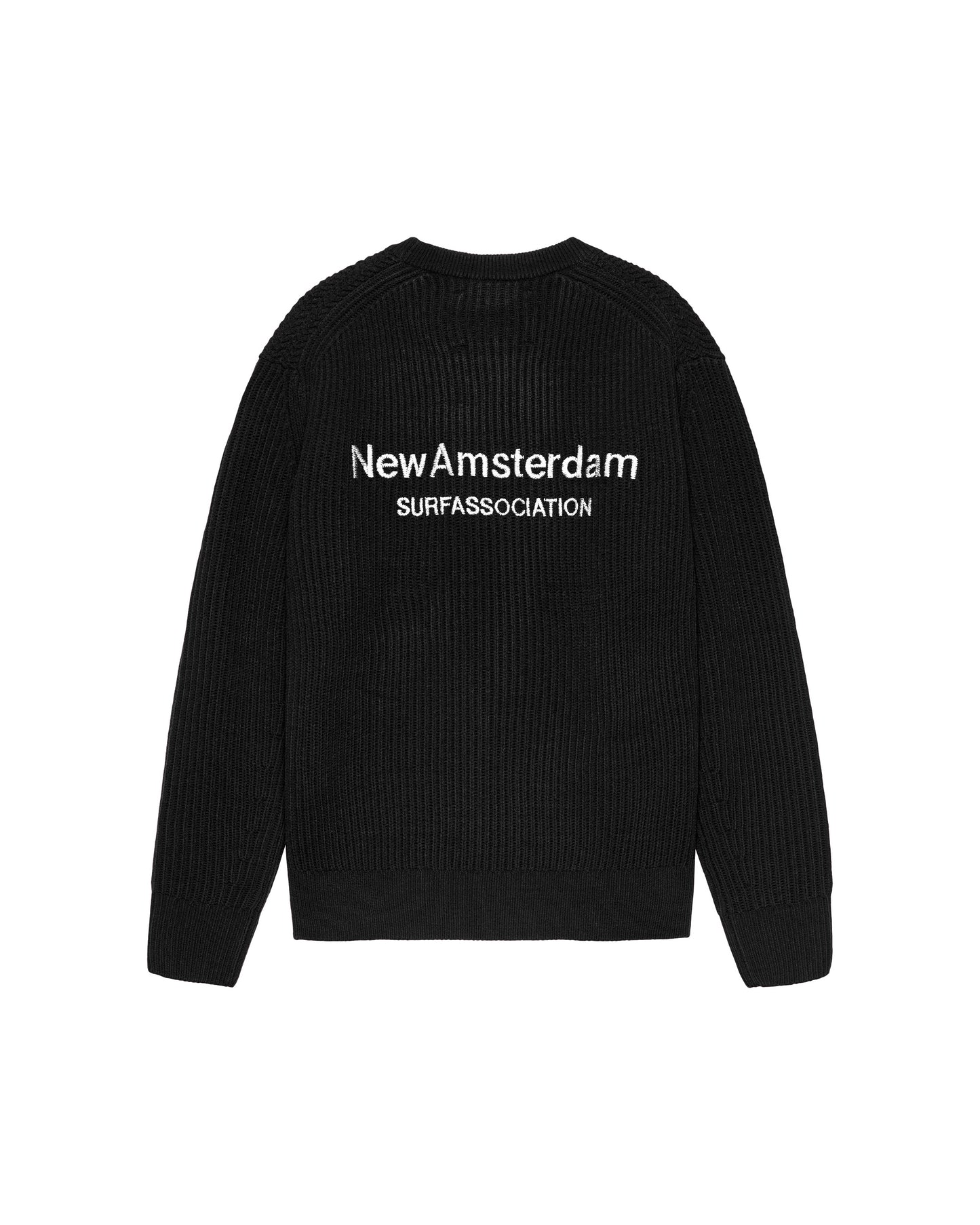 KNITTED CREWNECK | Black