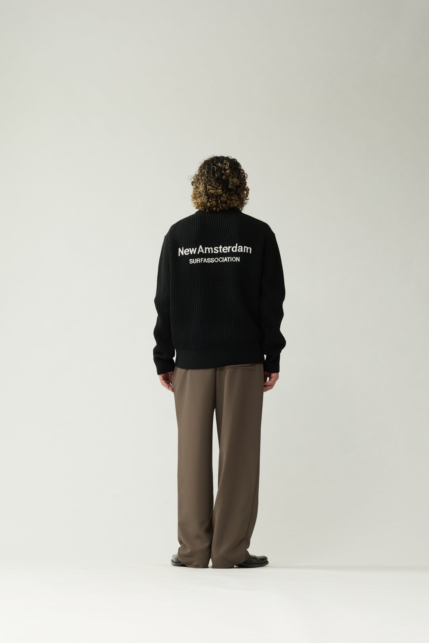KNITTED CREWNECK | Black