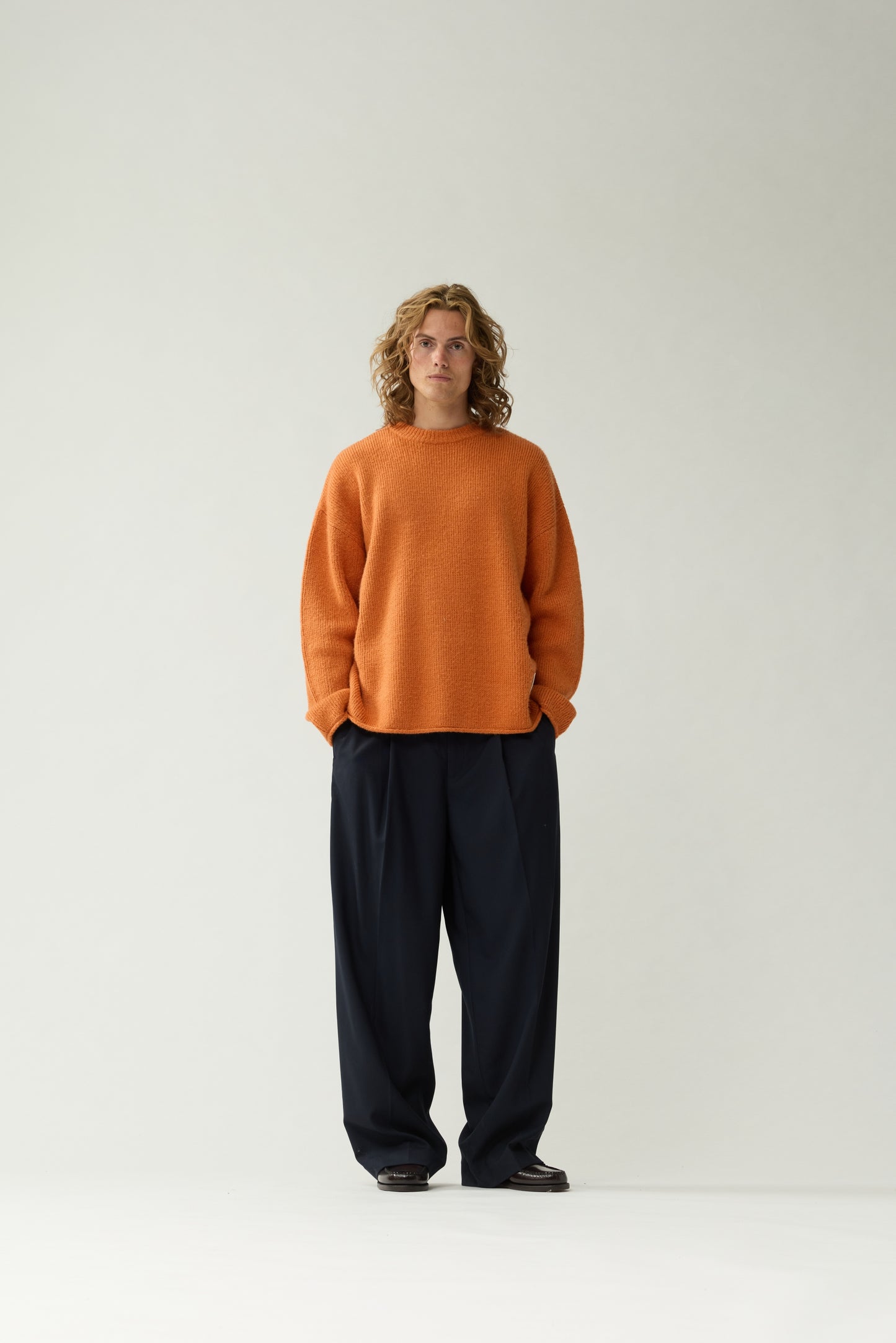 TIDE KNIT | Burned Orange