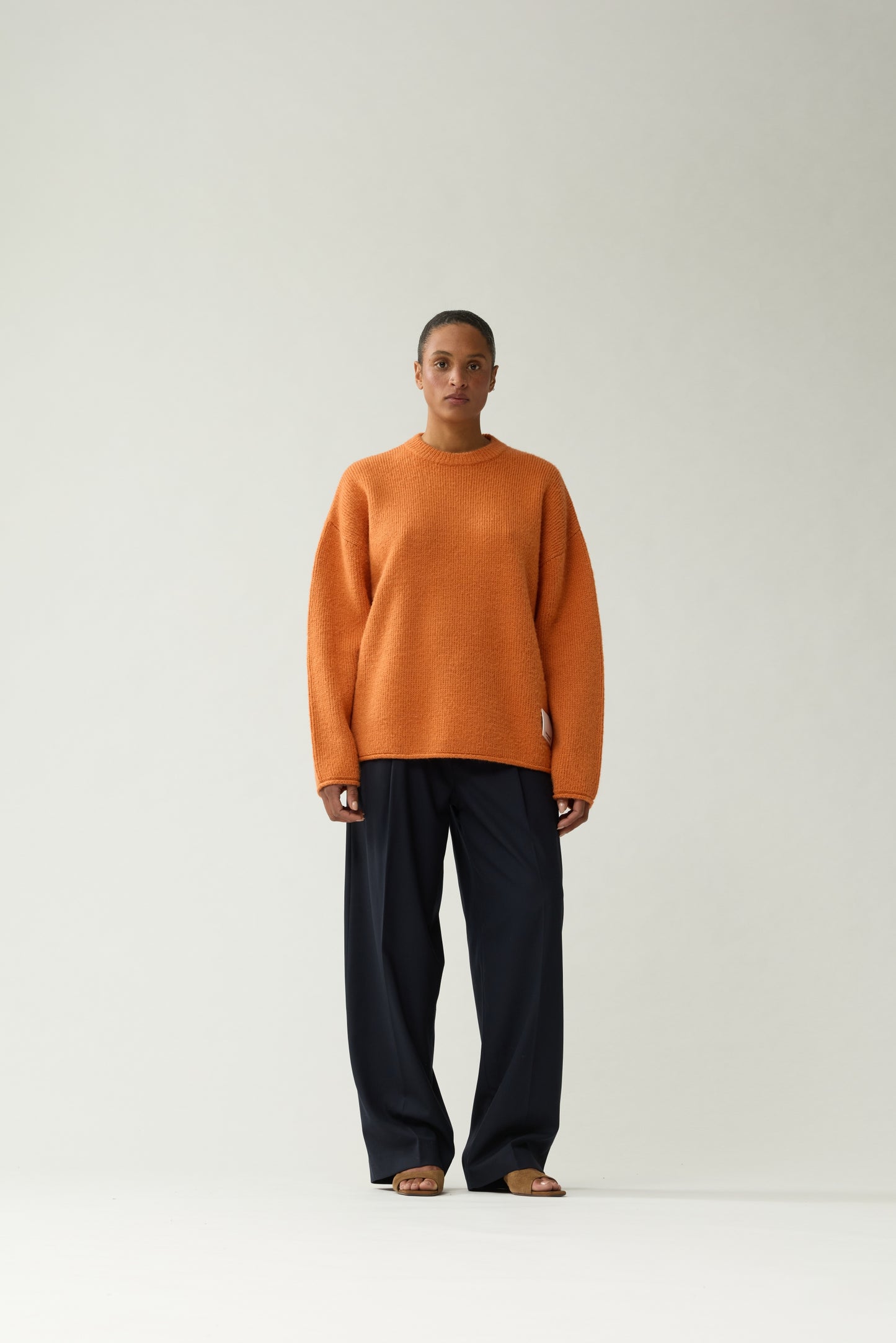 TIDE KNIT | Burned Orange
