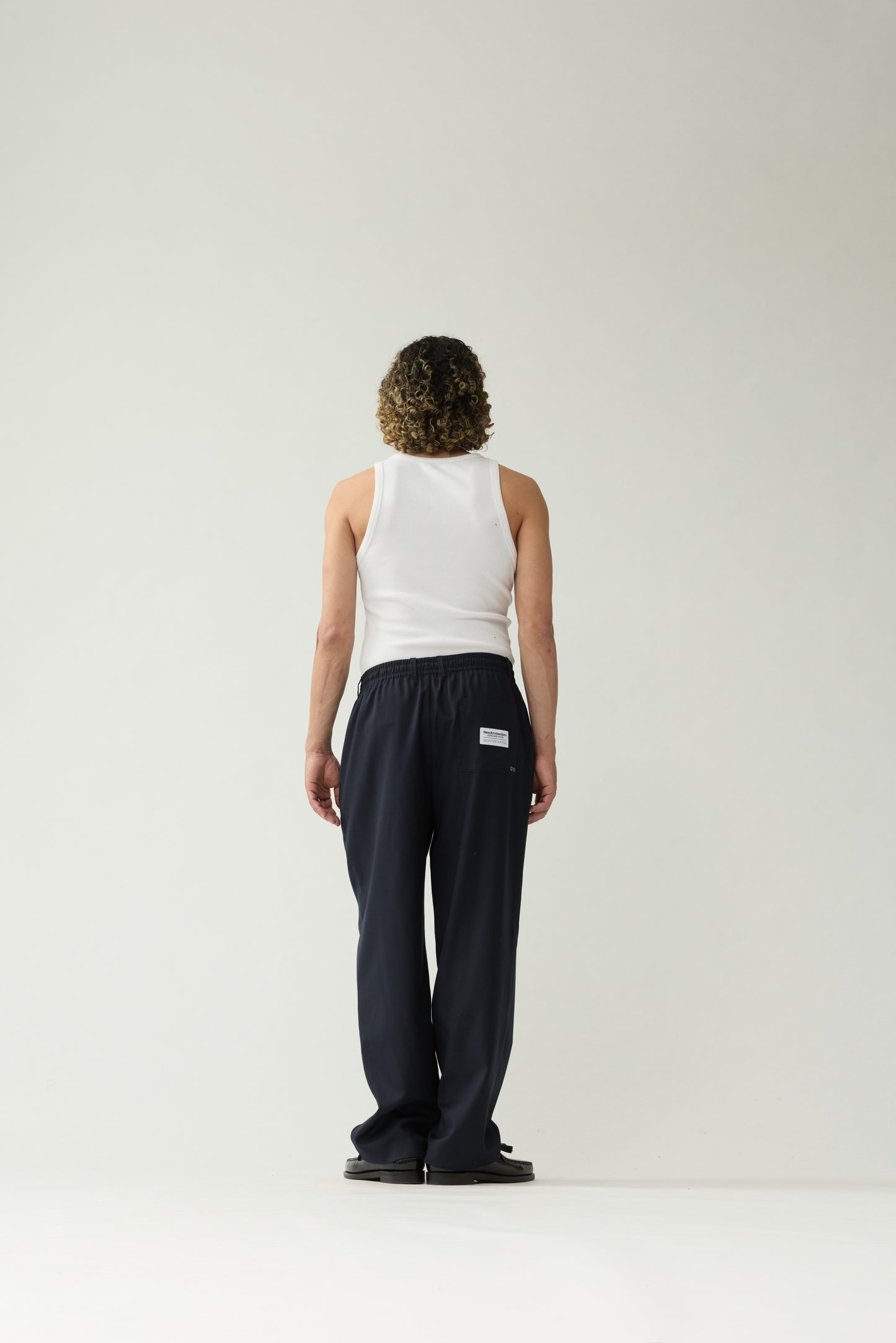 WOOL WORK TROUSERS | Night