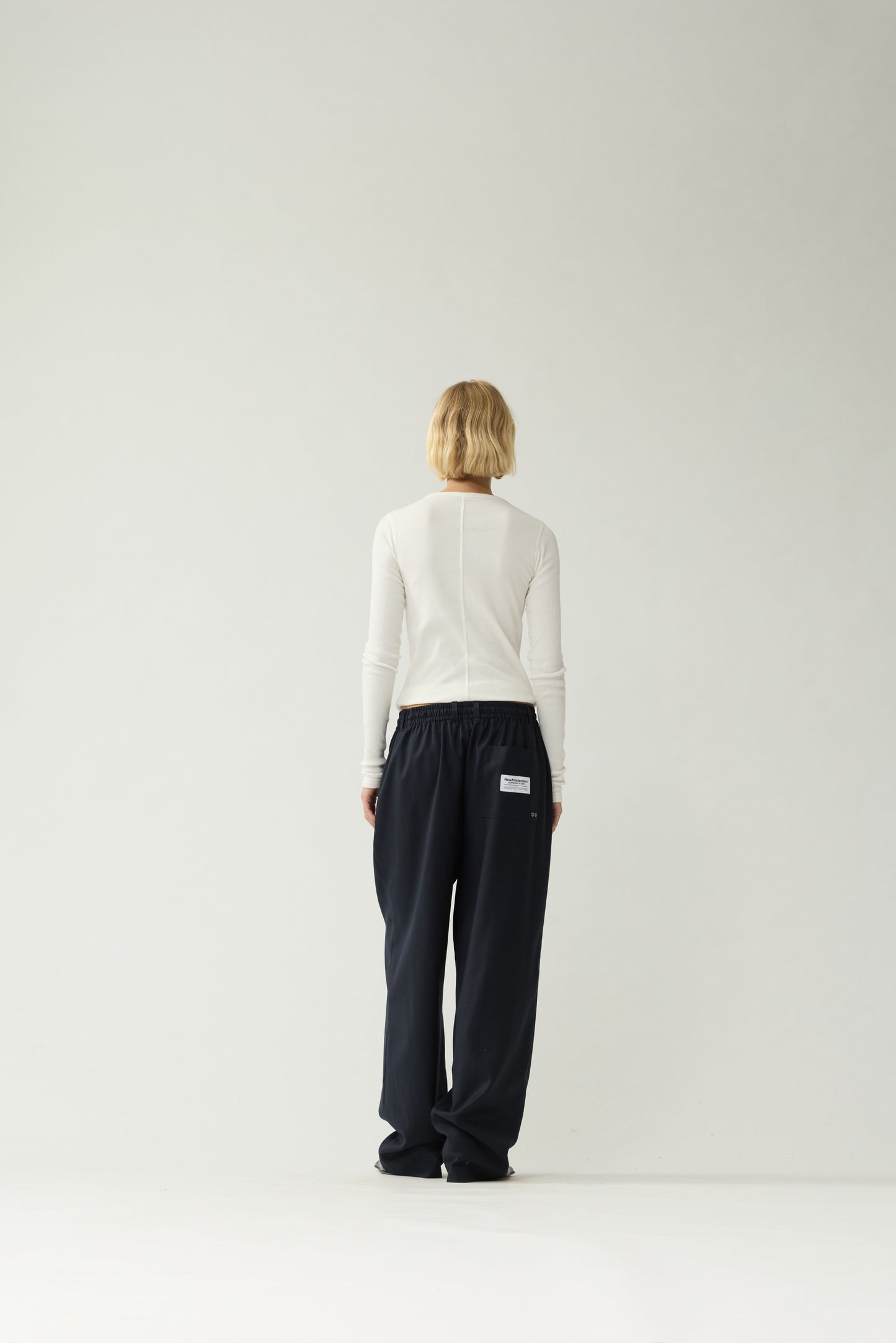WOOL WORK TROUSERS | Night