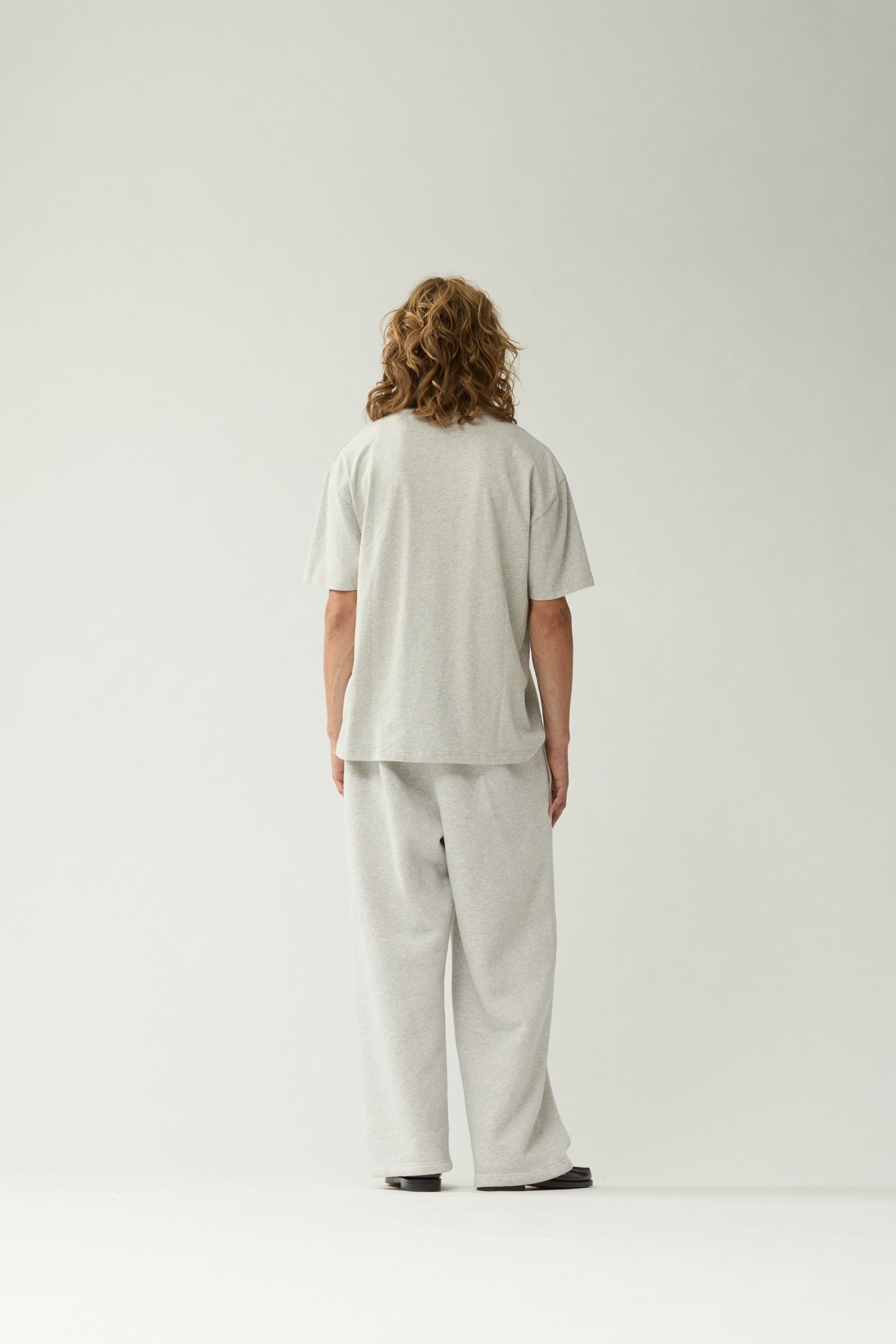 CHOP TEE | Grey Melange