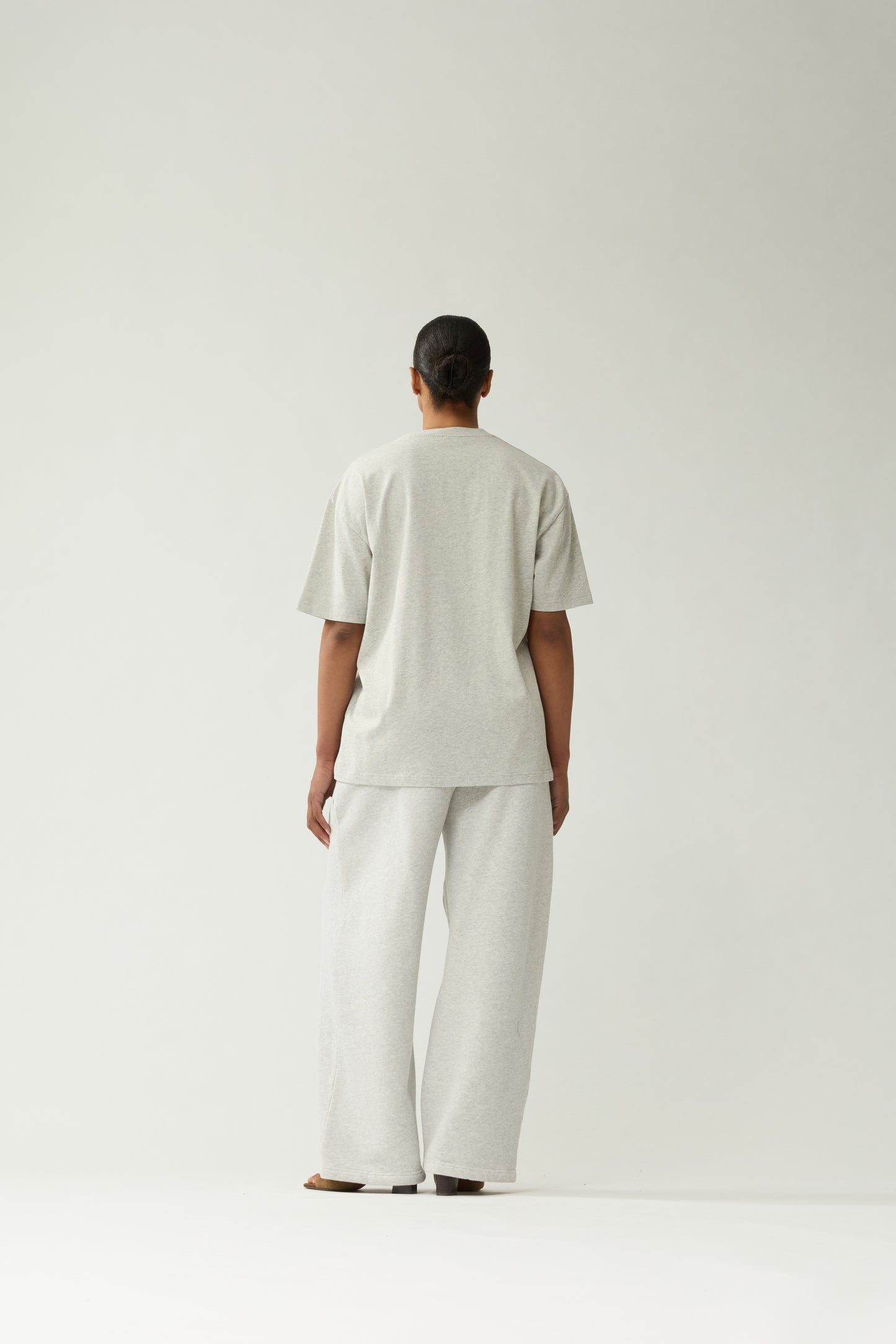 CHOP TEE | Grey Melange