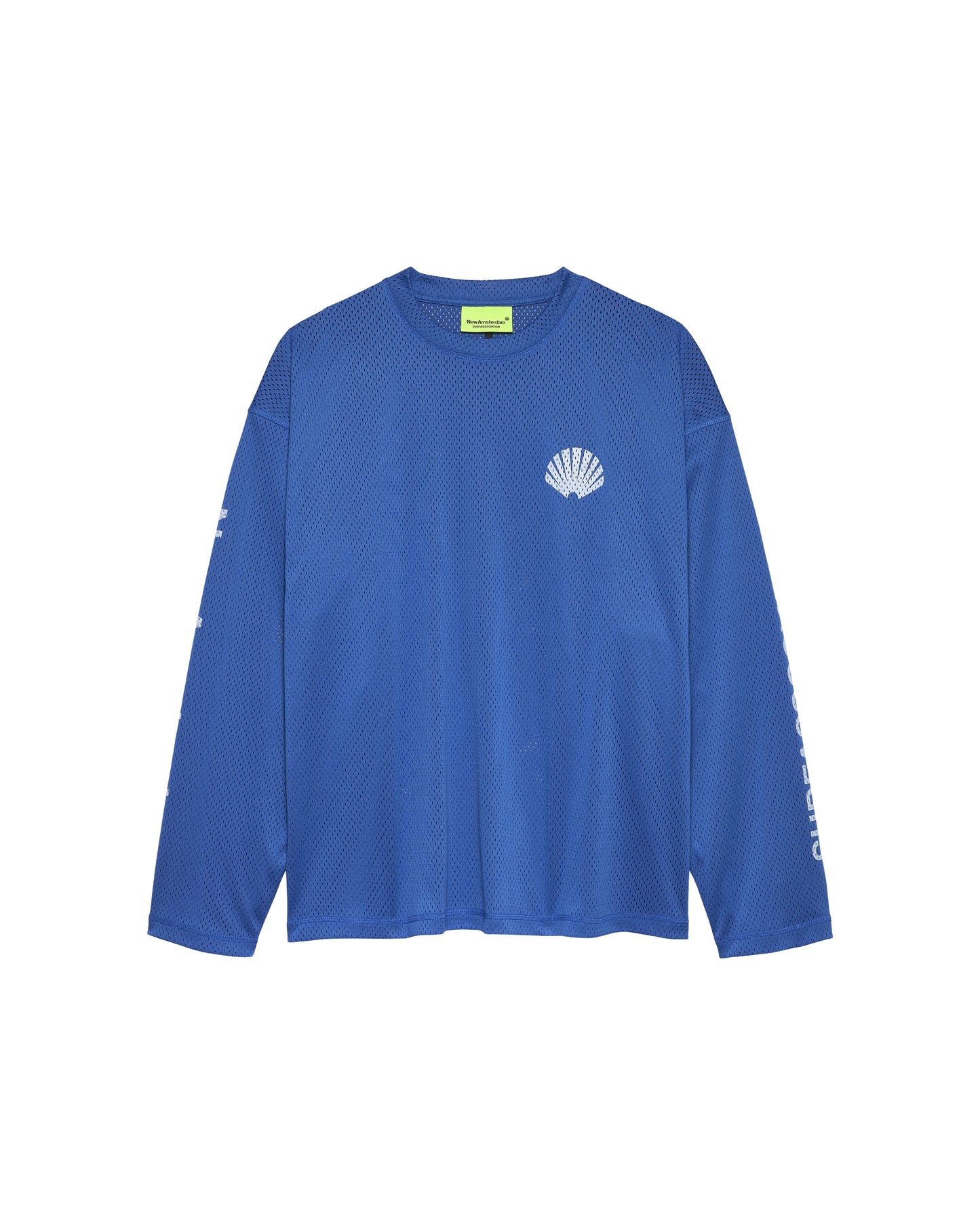 MESH LOGO LONGSLEEVE | Cobalt
