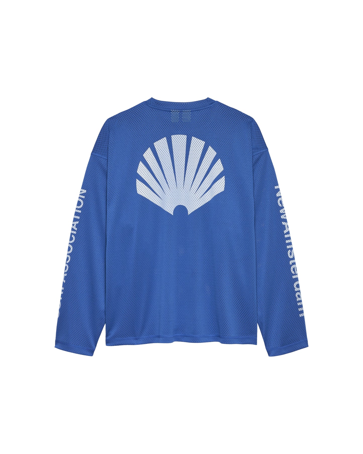 MESH LOGO LONGSLEEVE | Cobalt