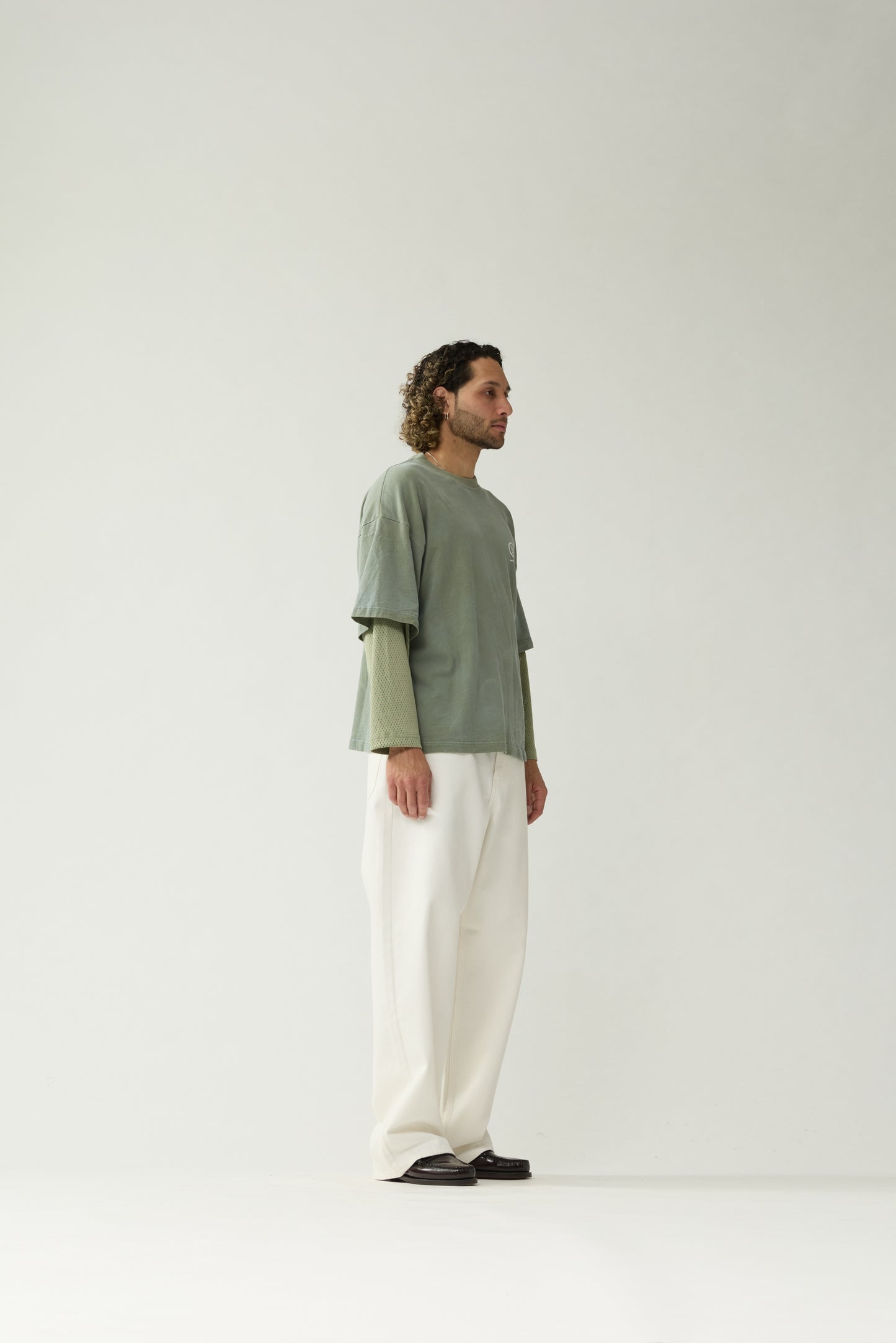 DOUBLE LAYER LONGSLEEVE | Sea Grass
