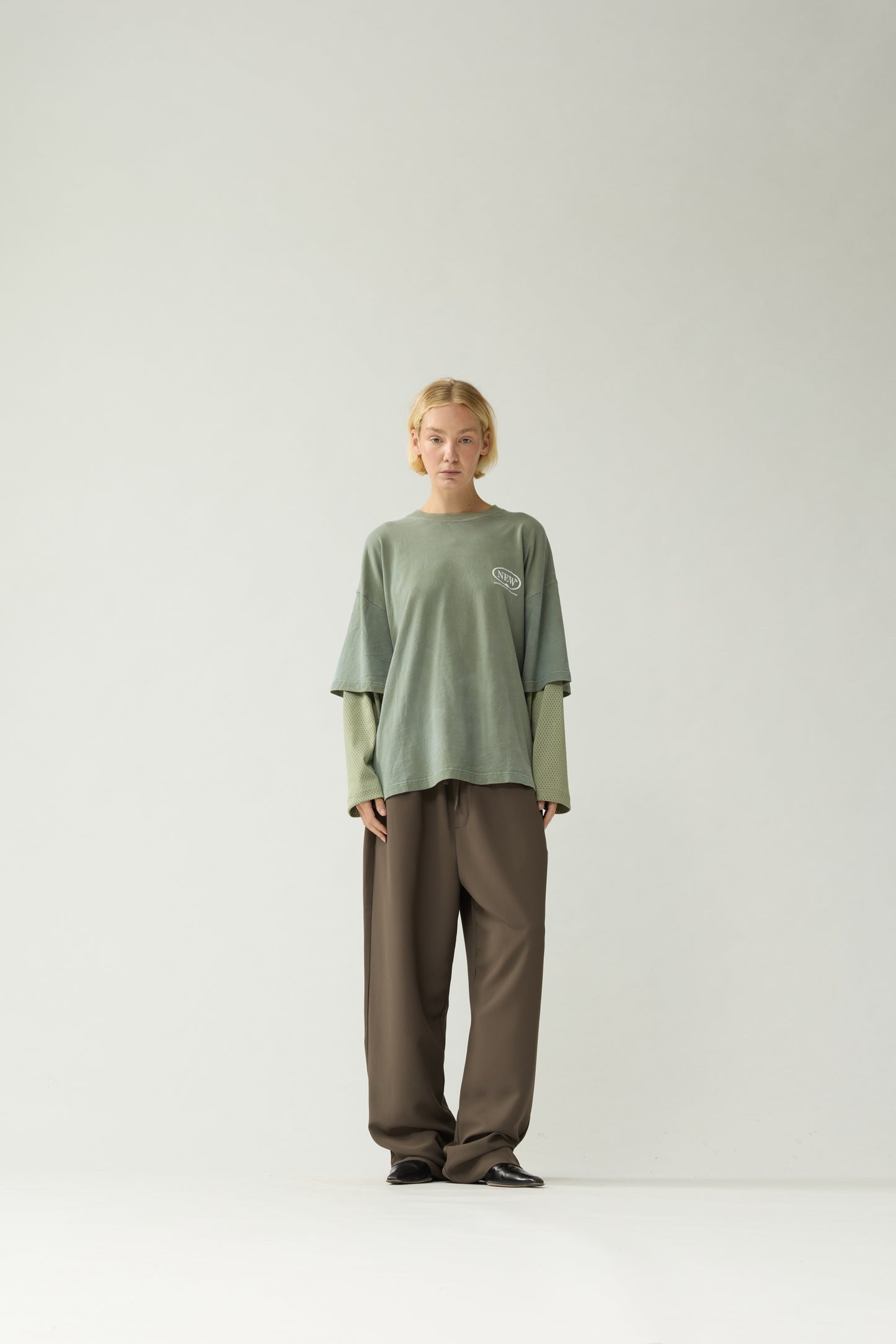 DOUBLE LAYER LONGSLEEVE | Sea Grass