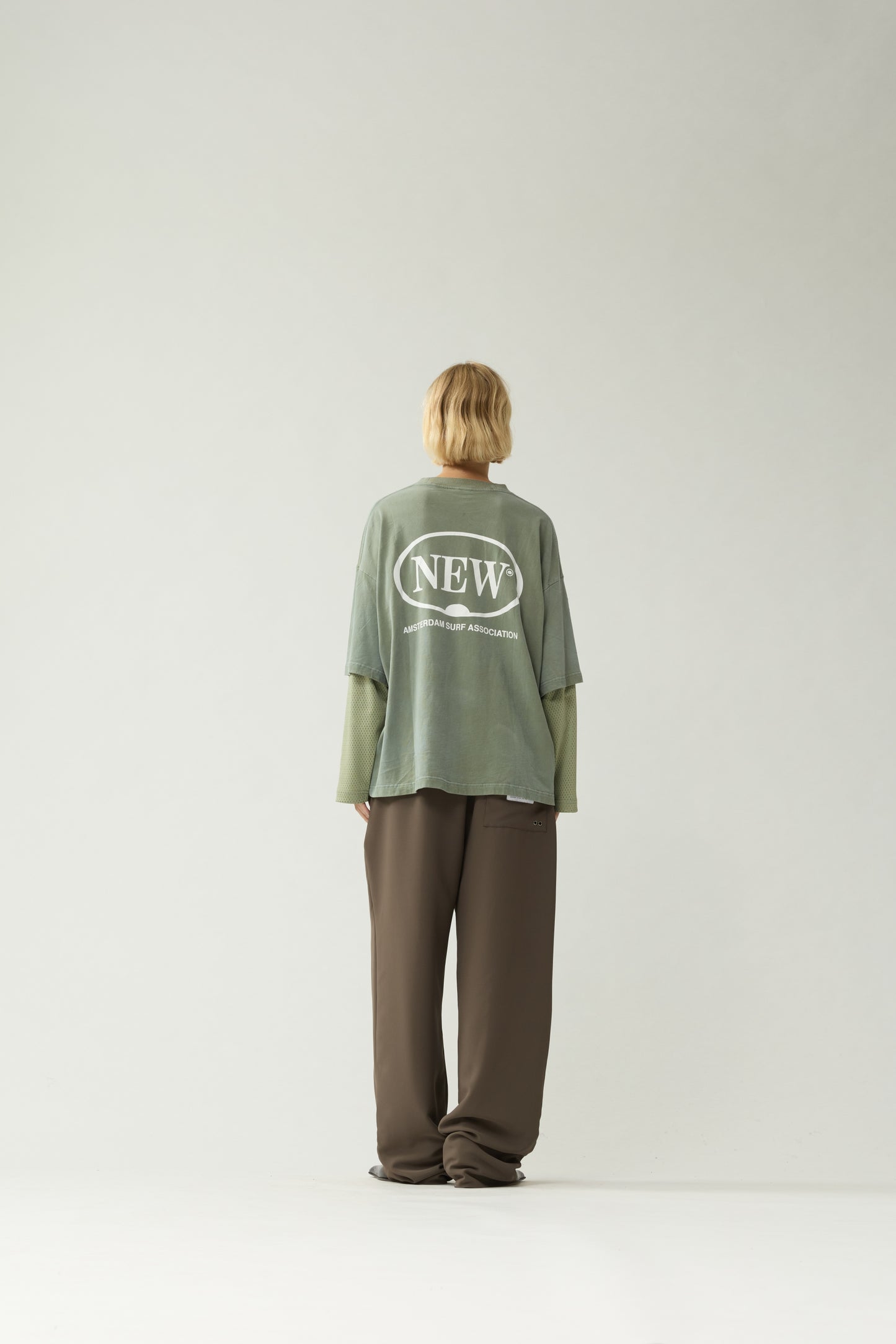 DOUBLE LAYER LONGSLEEVE | Sea Grass