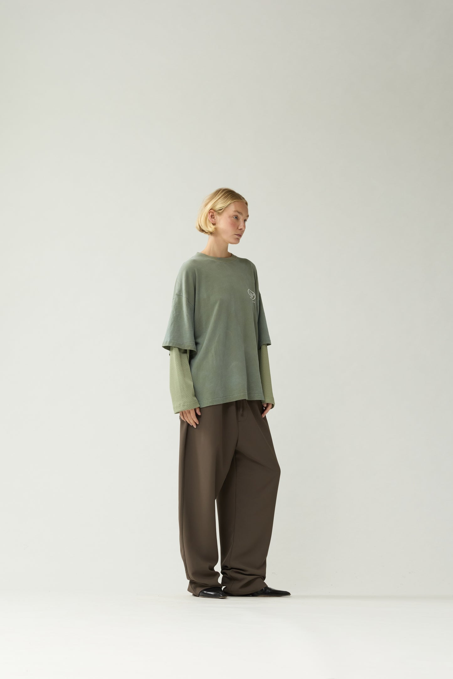 DOUBLE LAYER LONGSLEEVE | Sea Grass
