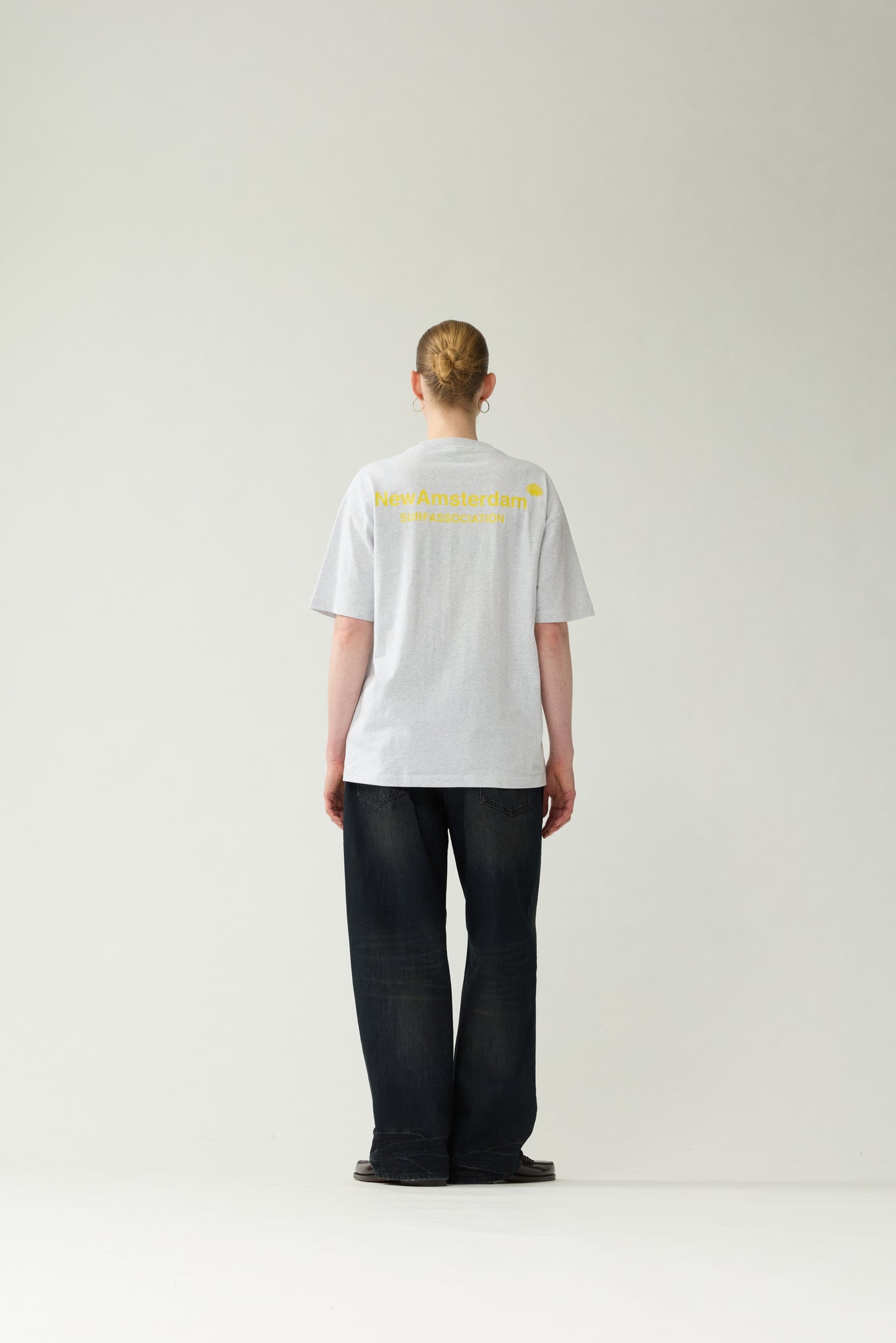 LOGO TEE | Grey Melange