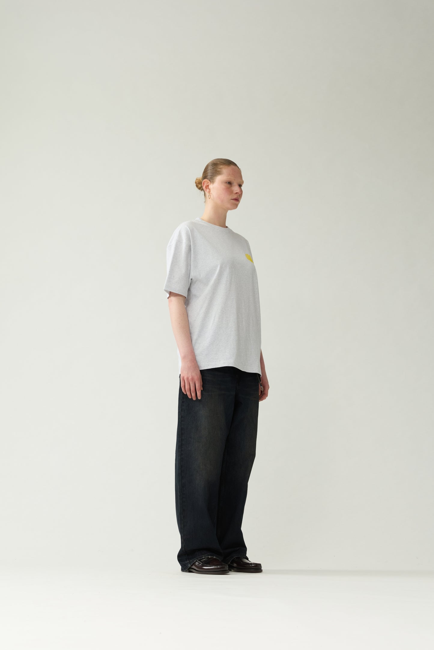 LOGO TEE | Grey Melange