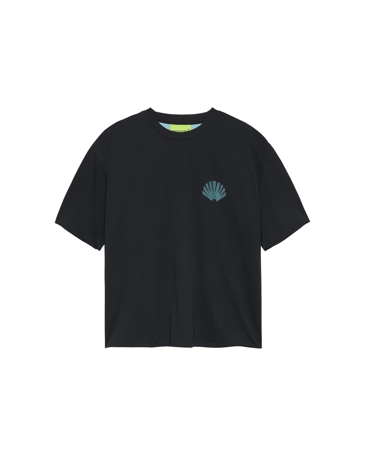 DOUBLE LAYERED LOGO TEE | Black