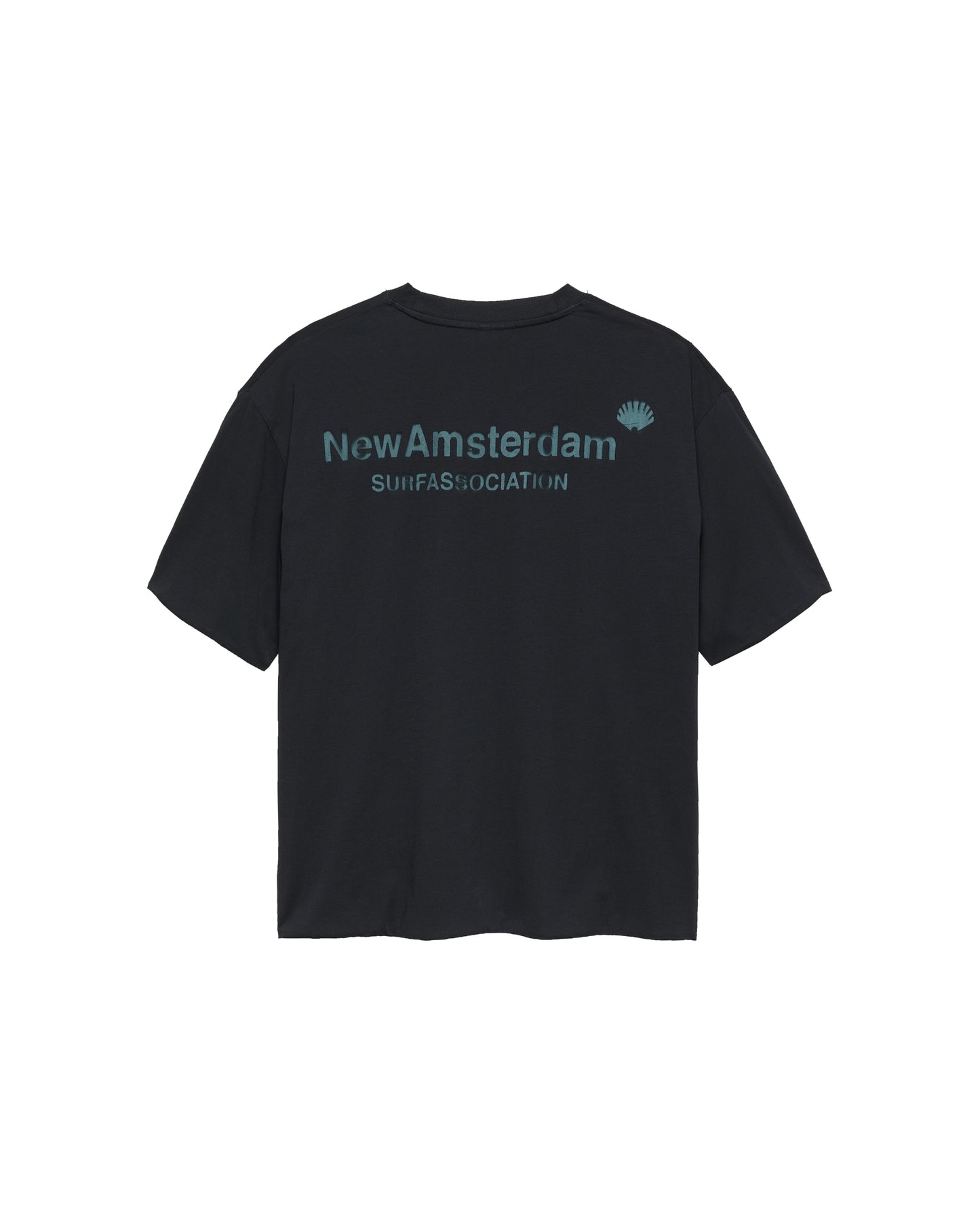DOUBLE LAYERED LOGO TEE | Black
