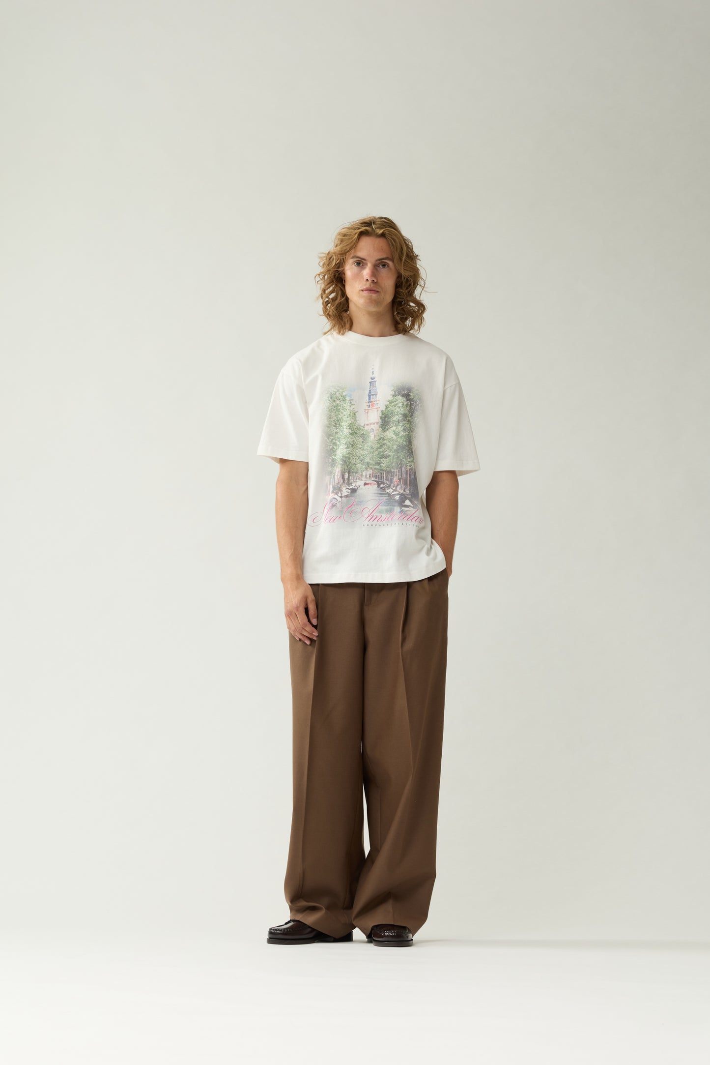 CITY OF WATER TEE | Washed White