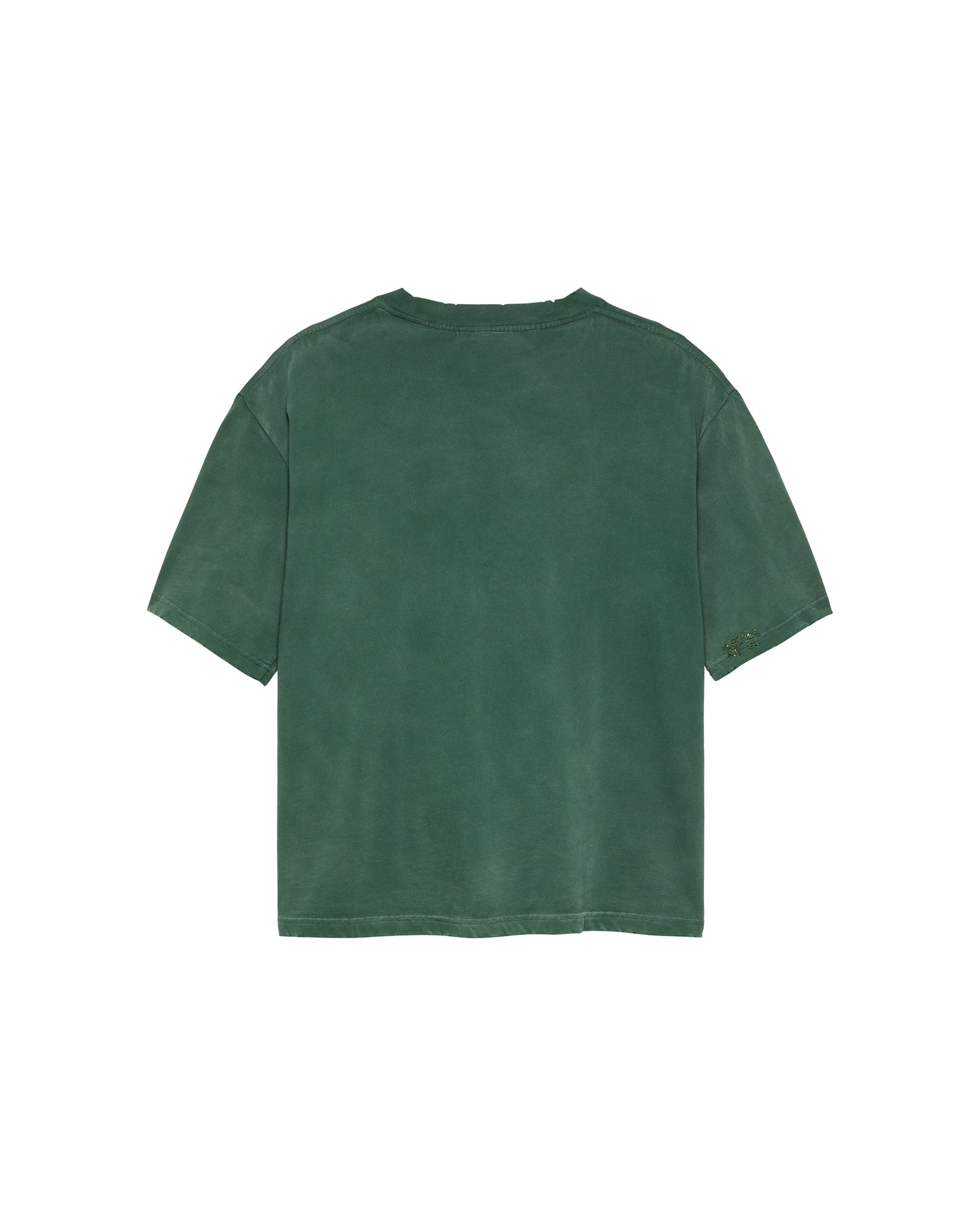 WORKED LOGO TEE | Forest Green