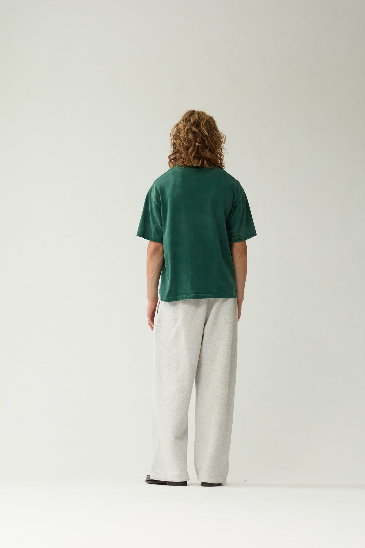 WORKED LOGO TEE | Forest Green