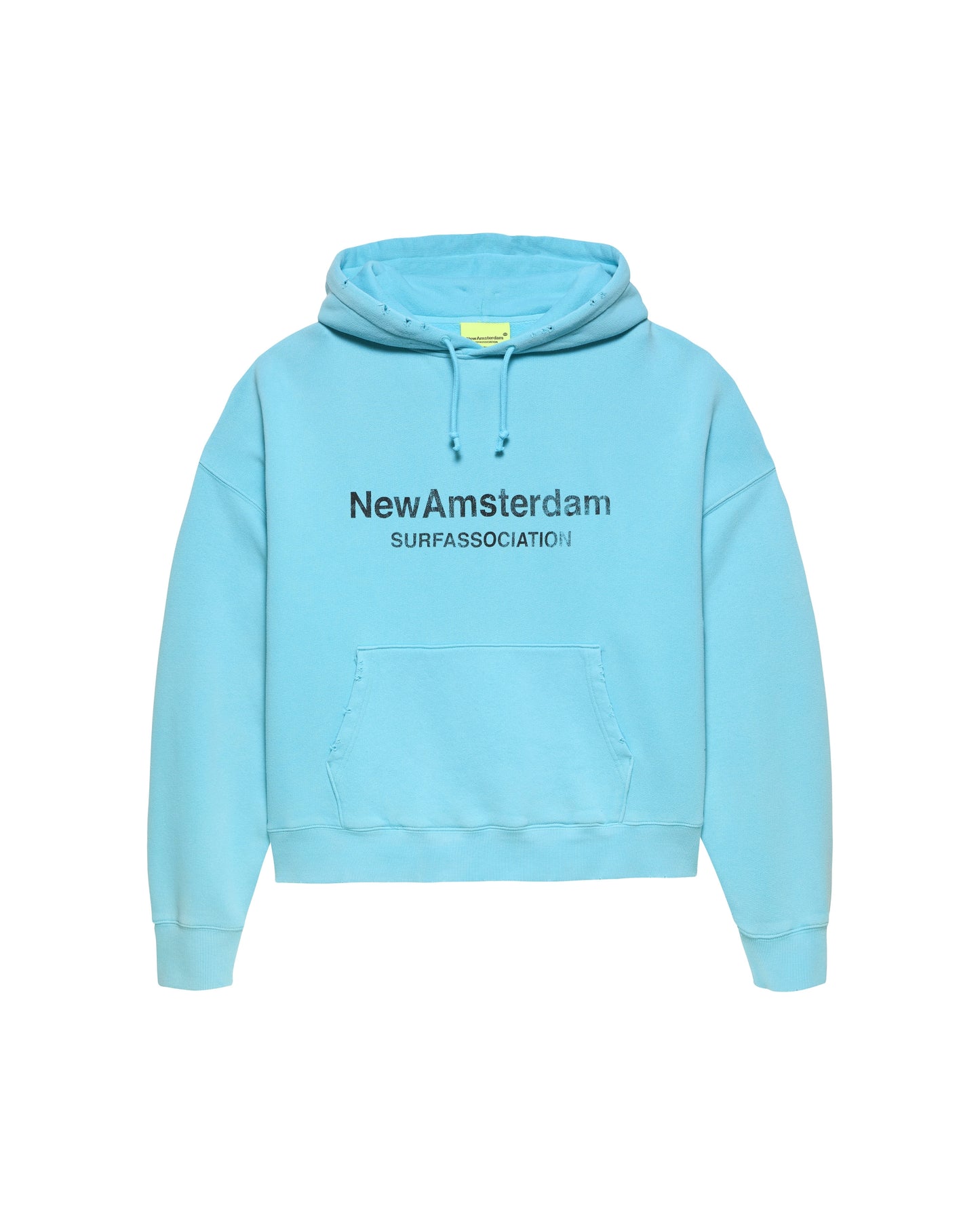 WORKED LOGO HOODIE | Pool