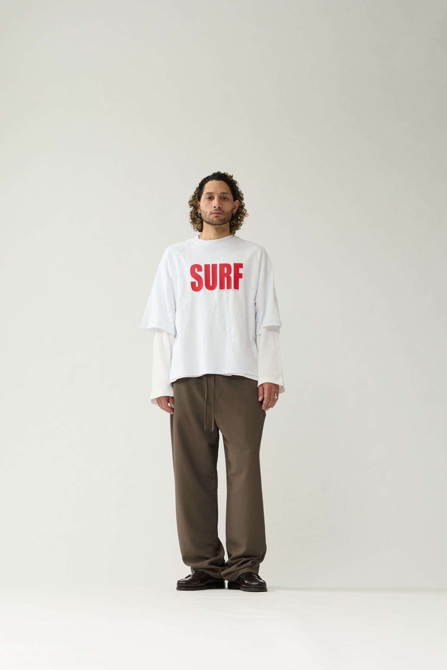 SURF TEE | White