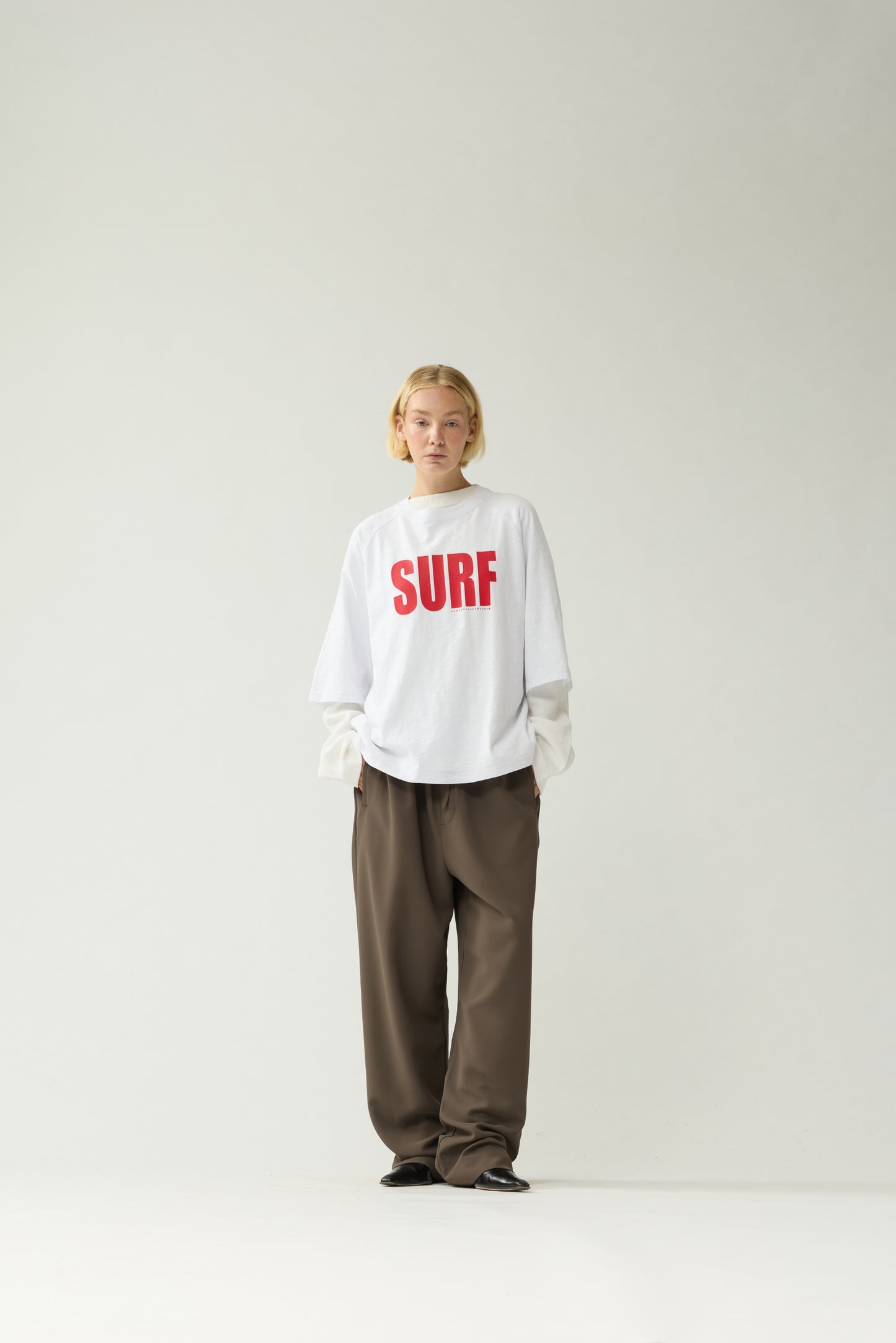 SURF TEE | White