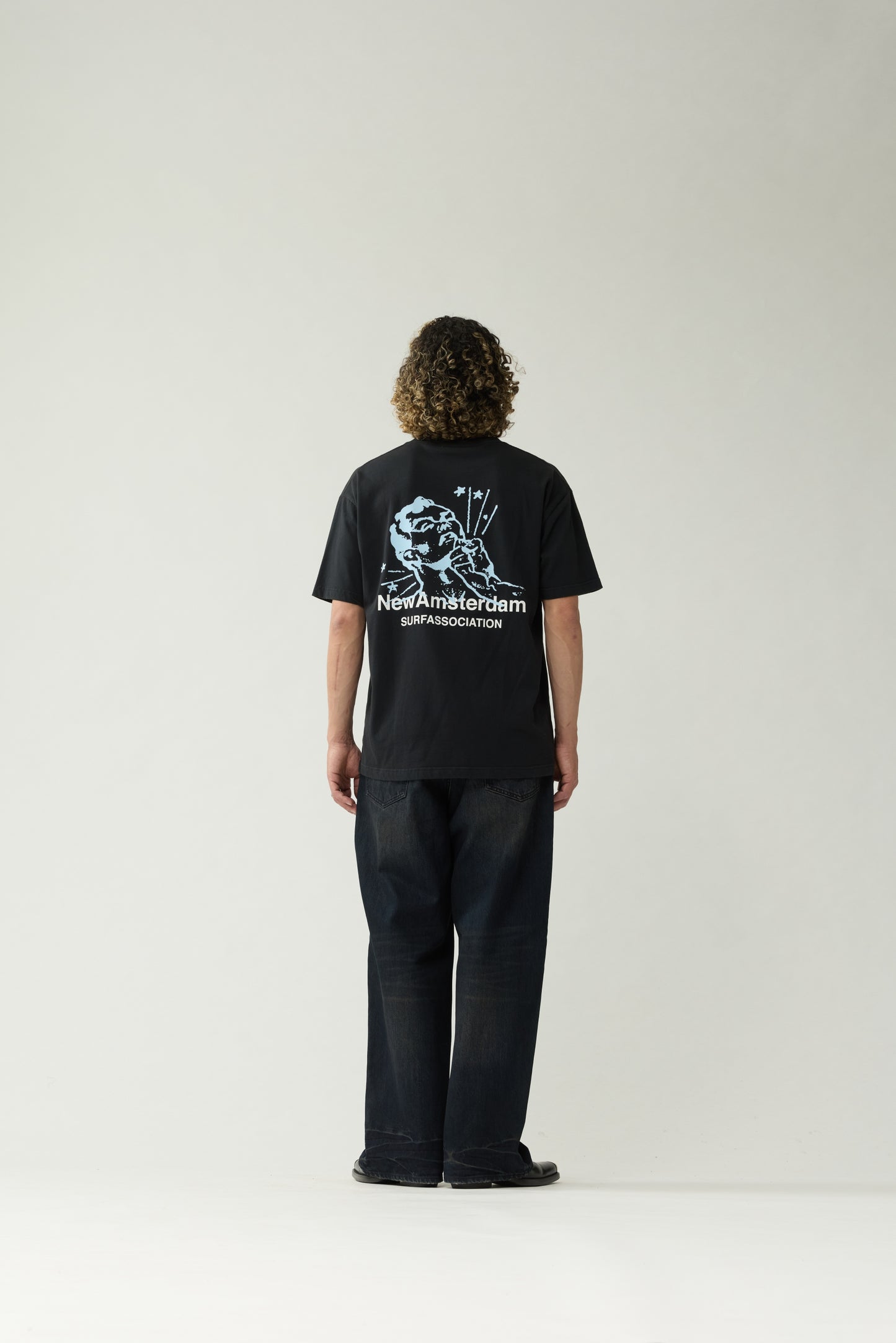 KNOCKED TEE | Black