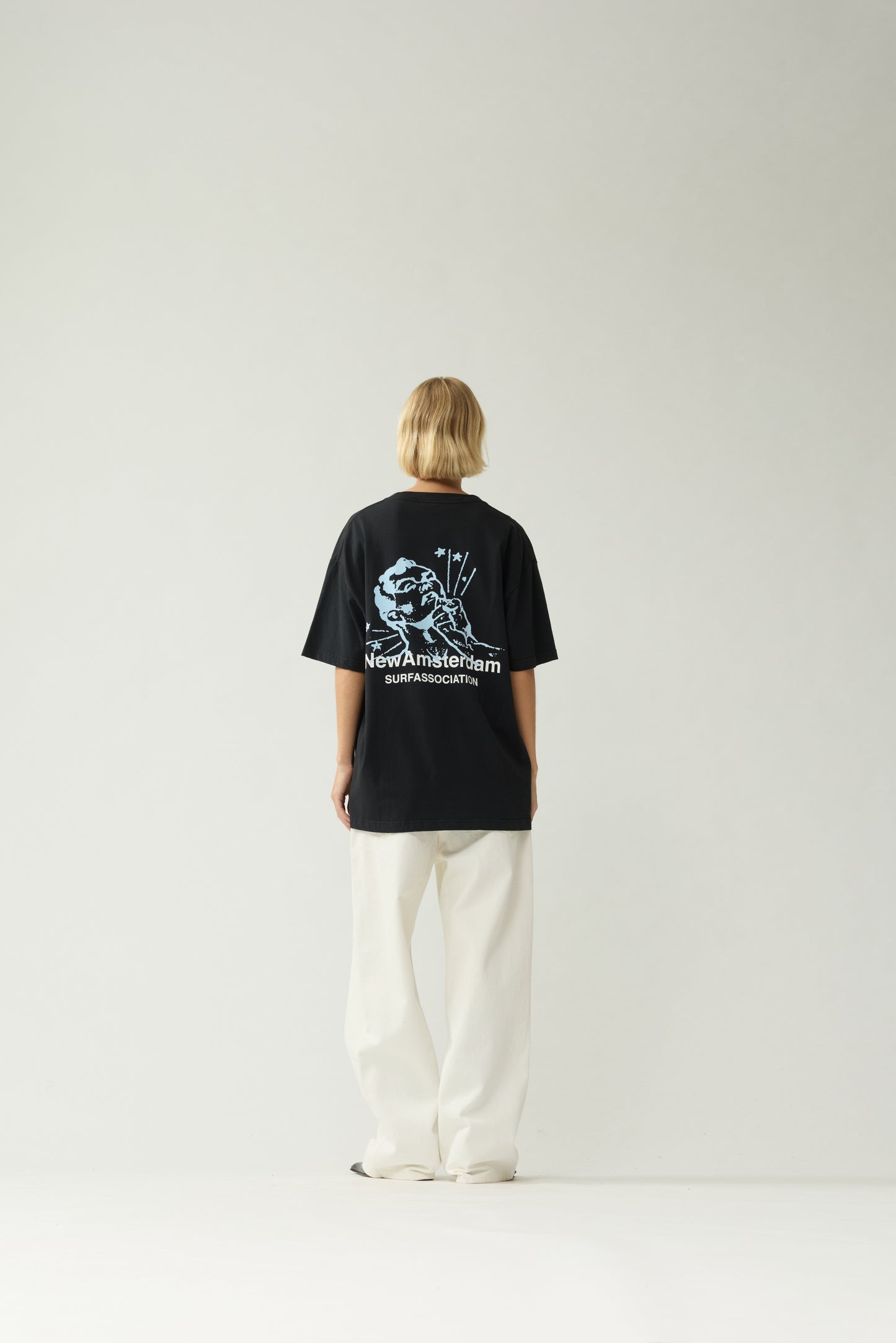 KNOCKED TEE | Black