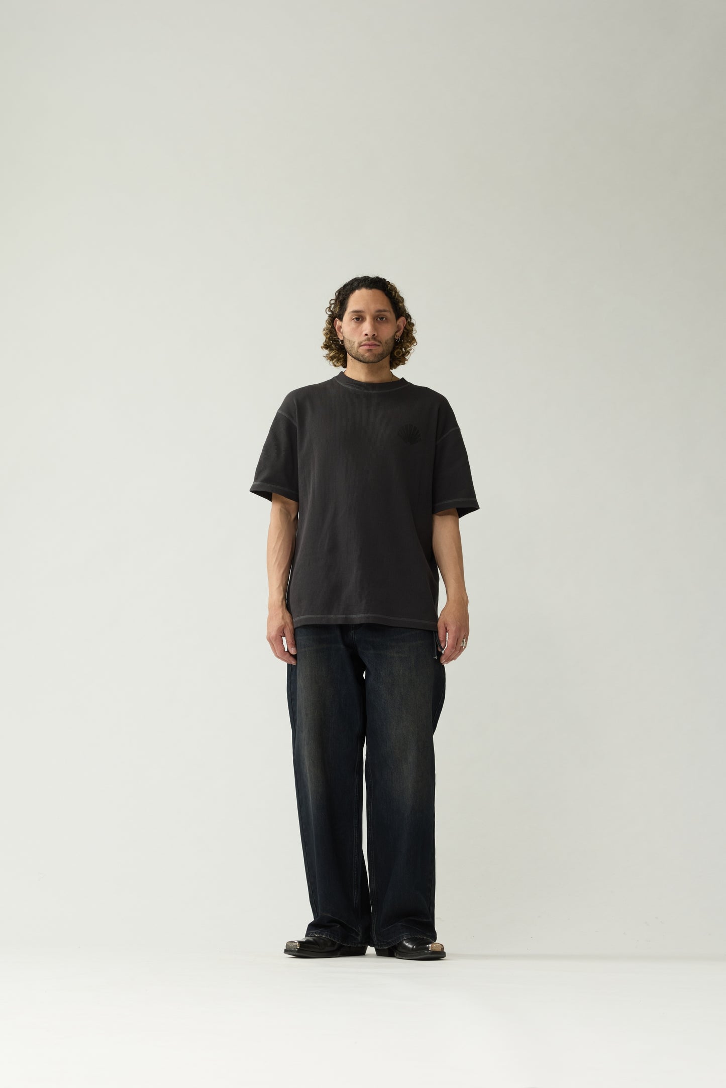 LOGO TEE WAFFLE | Caviar