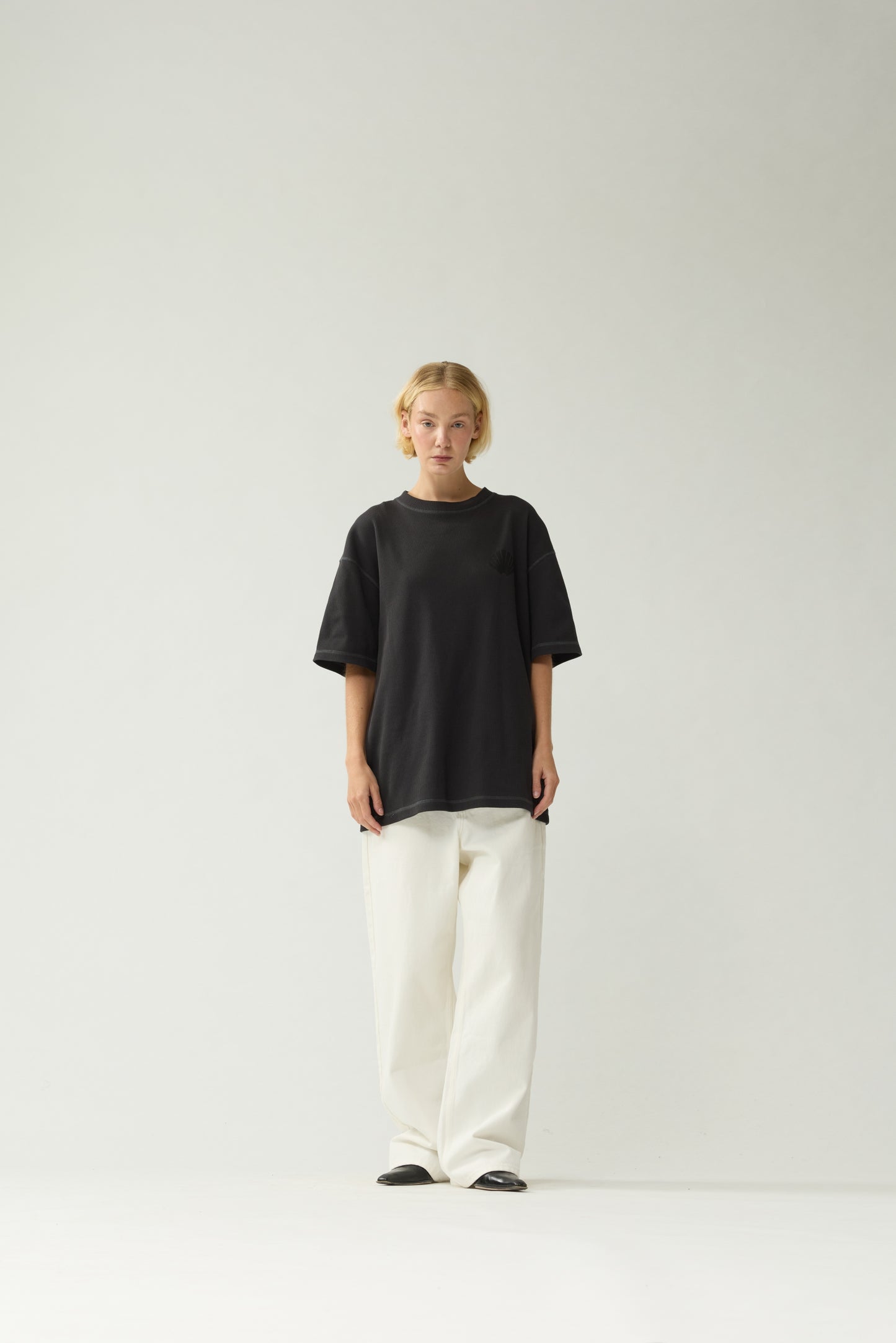 LOGO TEE WAFFLE | Caviar